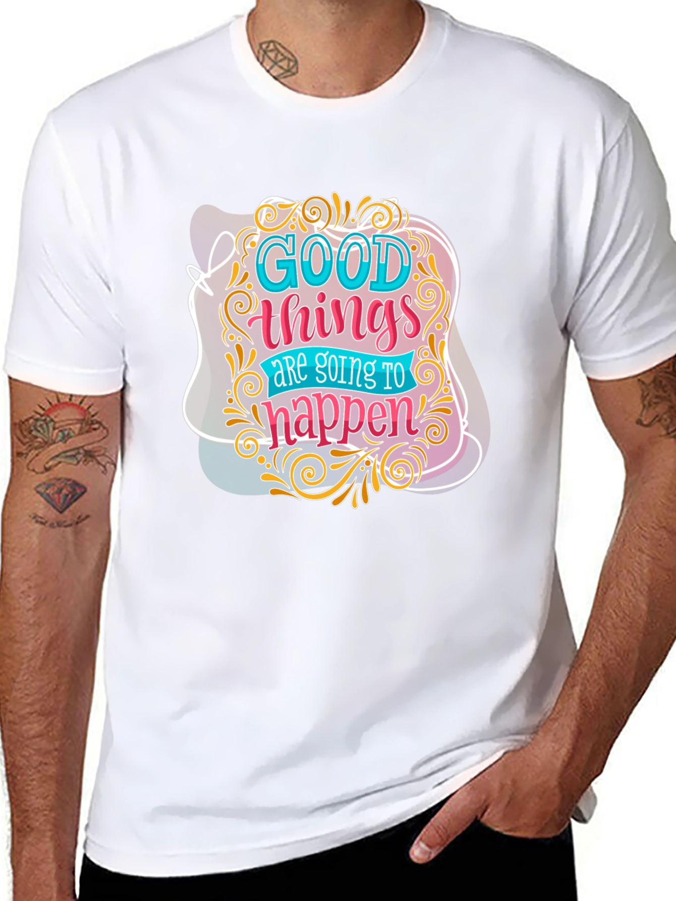 Good Things Graphic Tee - Stylish Comfort