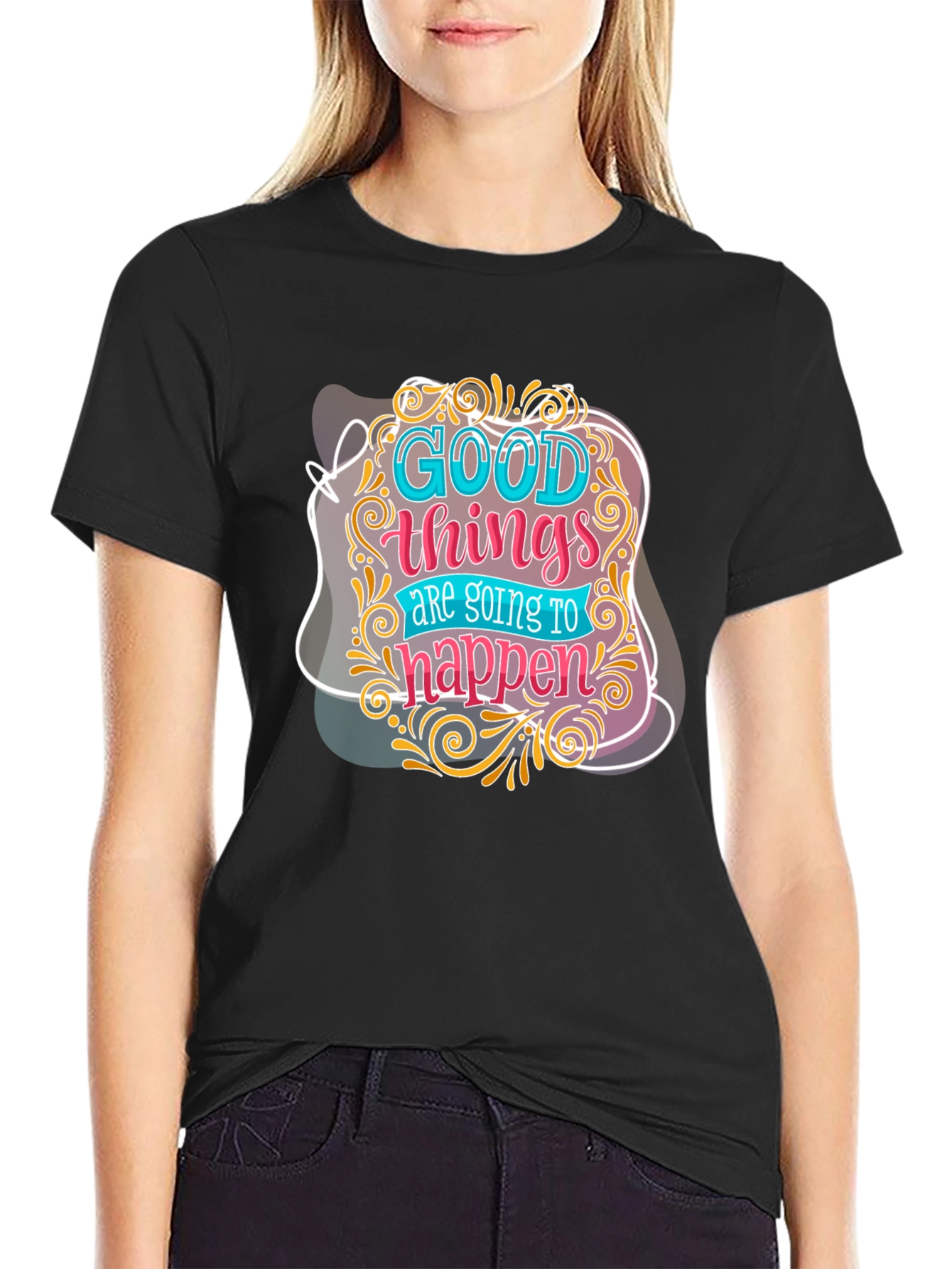 Good Things Graphic Tee - Stylish Comfort