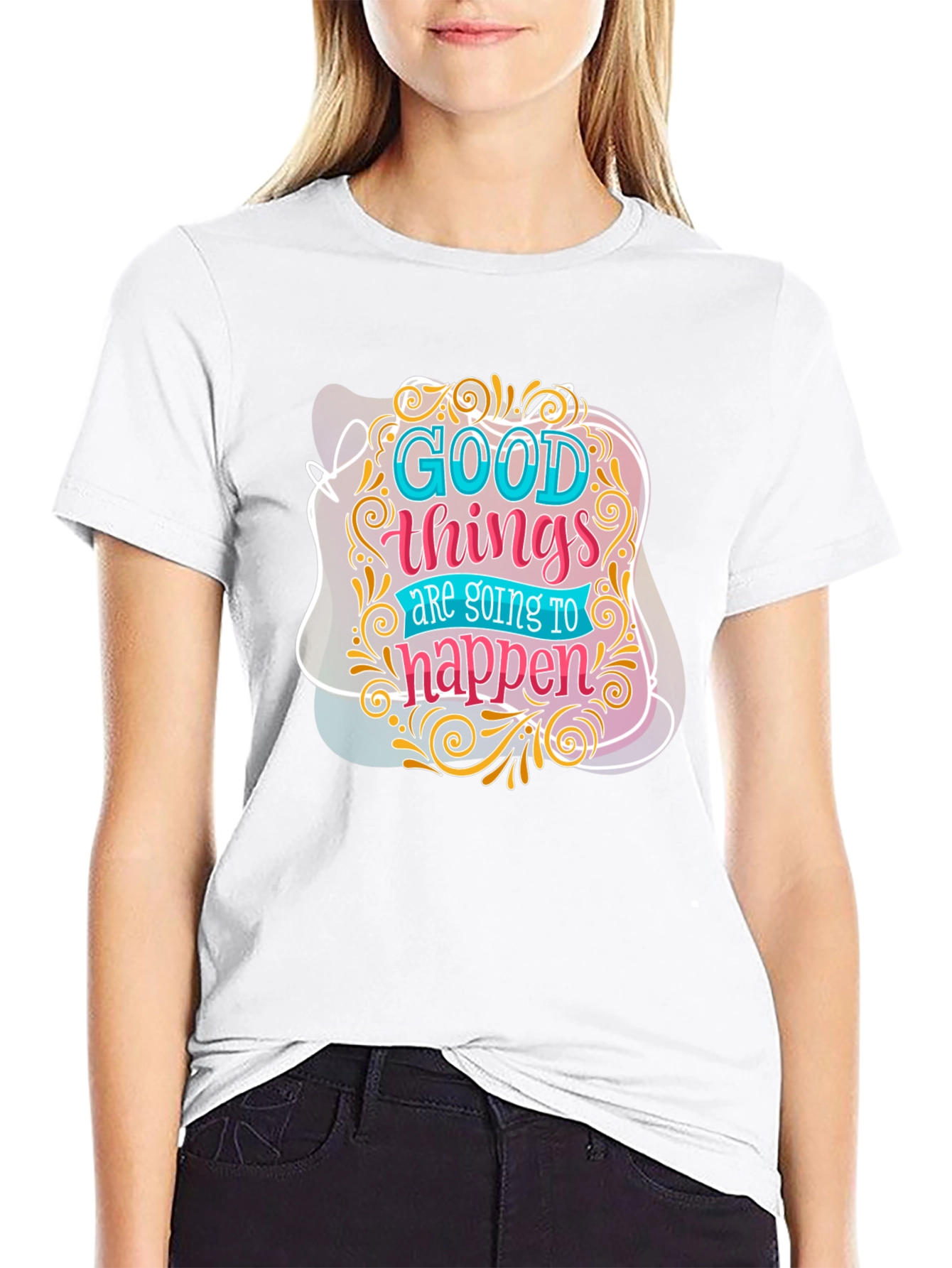Good Things Graphic Tee - Stylish Comfort