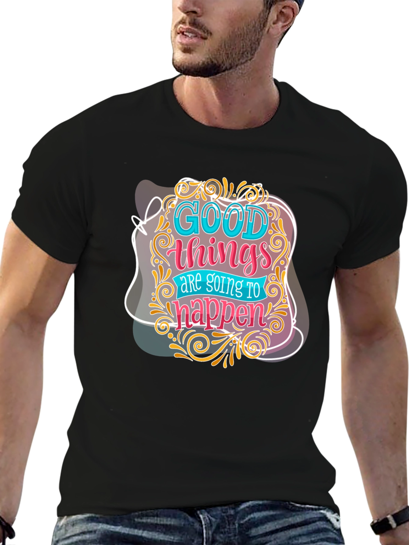 Good Things Graphic Tee - Stylish Comfort
