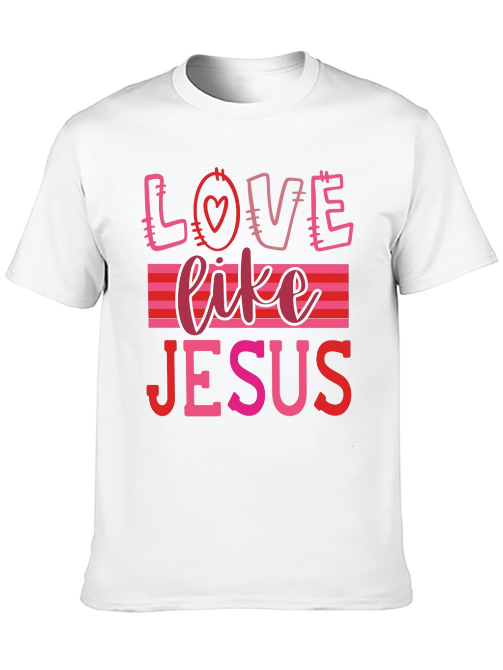 Love Like Jesus Graphic Tee - Black