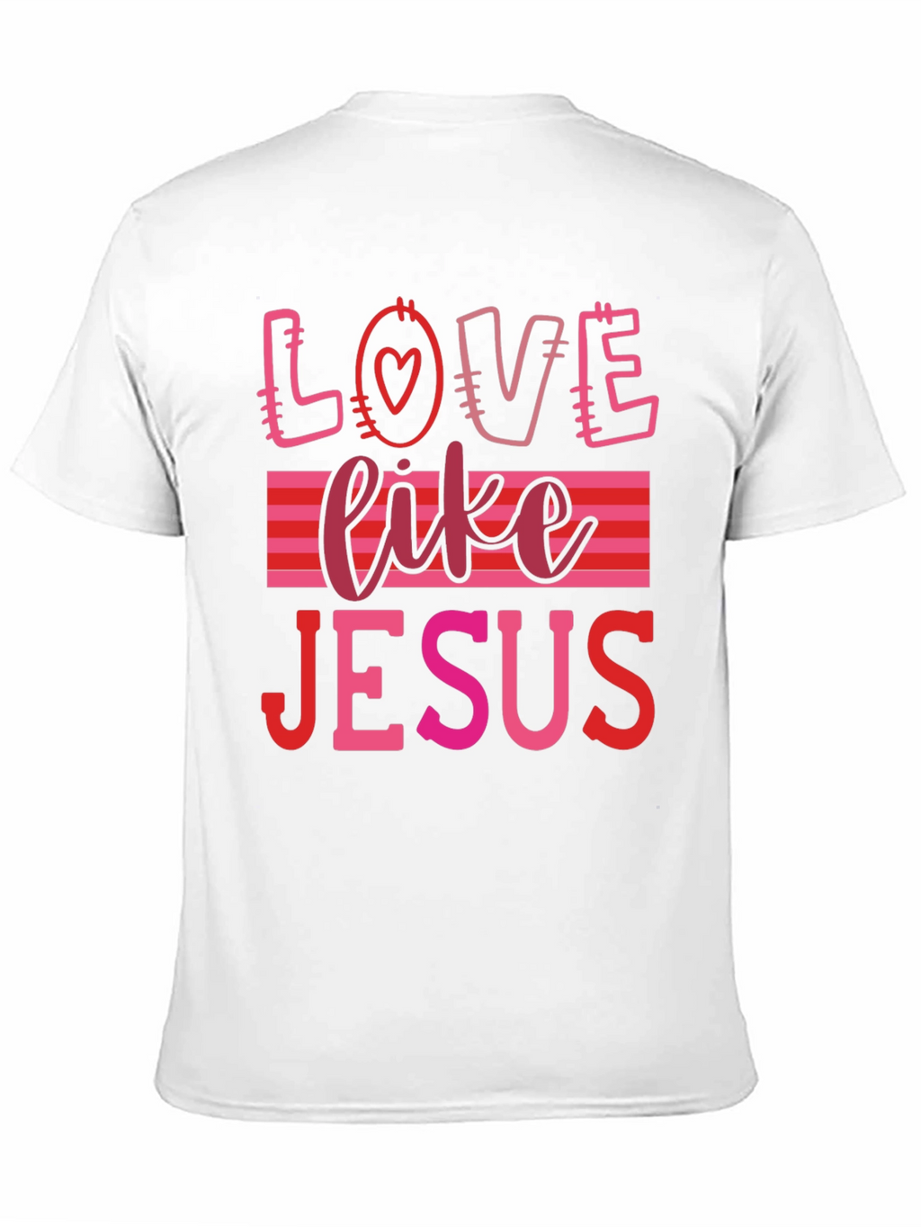 Love Like Jesus Graphic Tee - Black