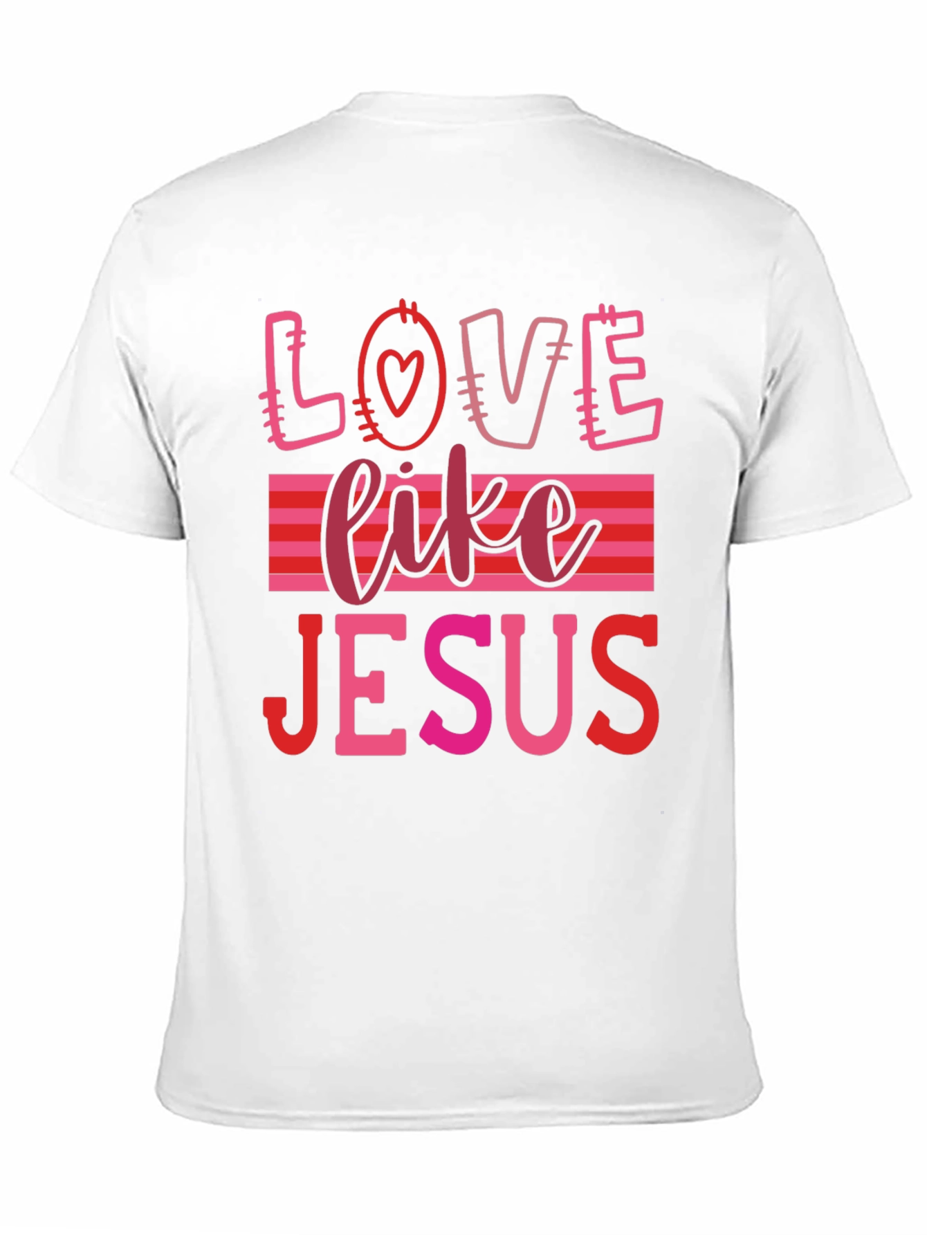 Love Like Jesus Graphic Tee - Black