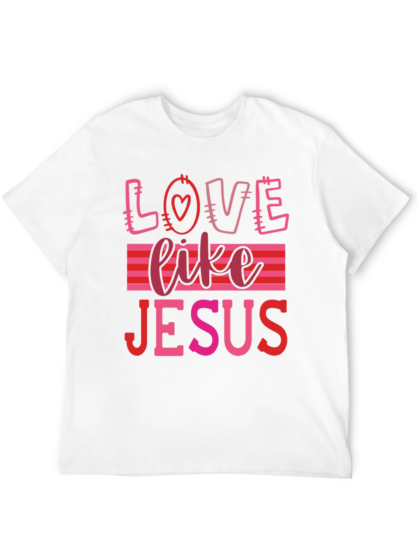Love Like Jesus Graphic Tee - Black