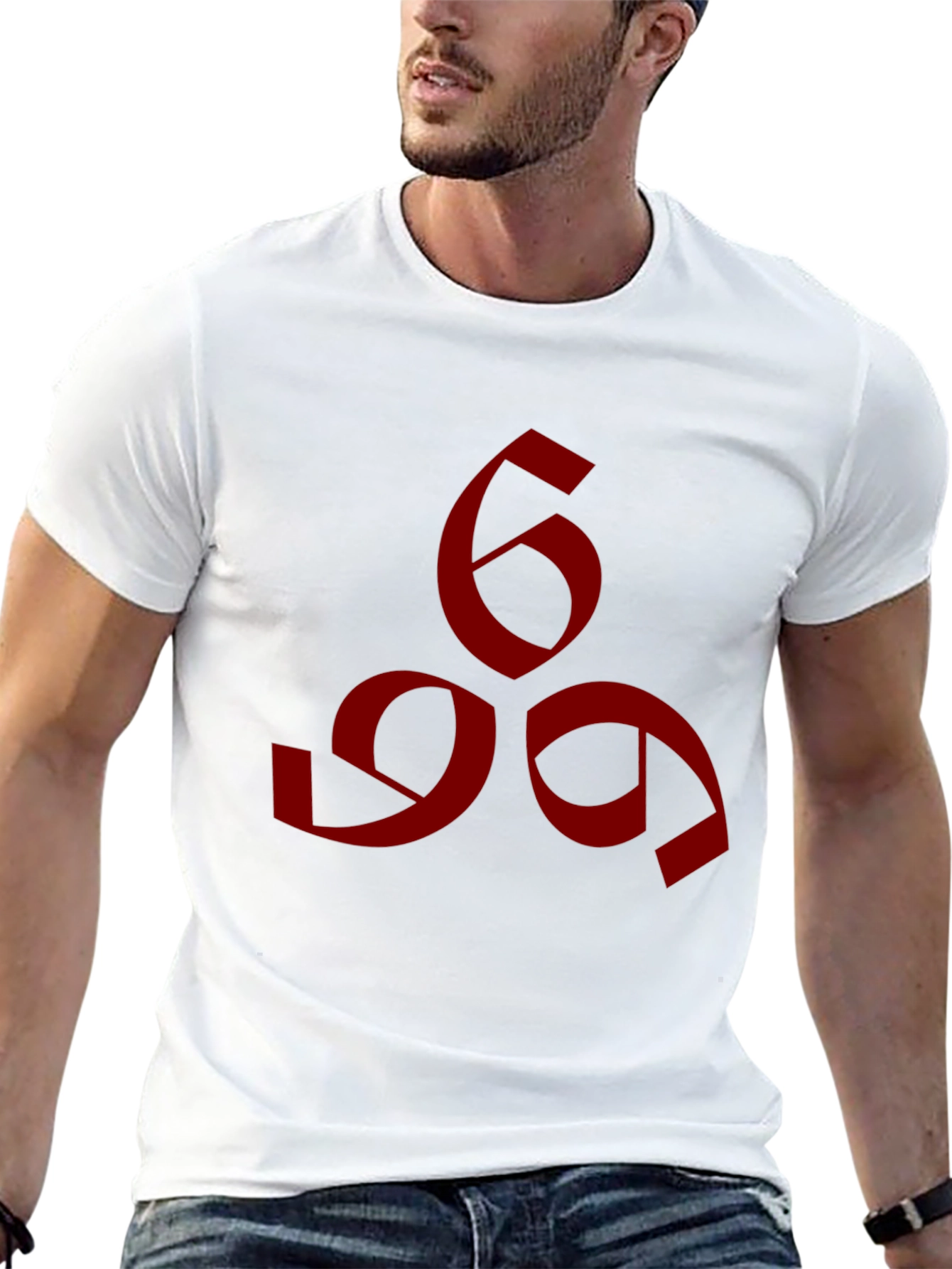 Bold 666 Graphic Tee - Soft Cotton Blend