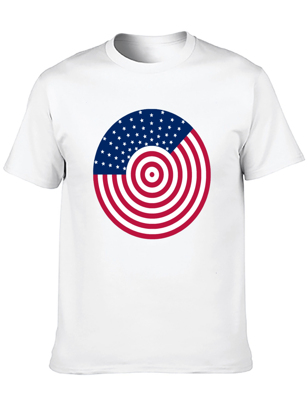 American Flag Target T-Shirt