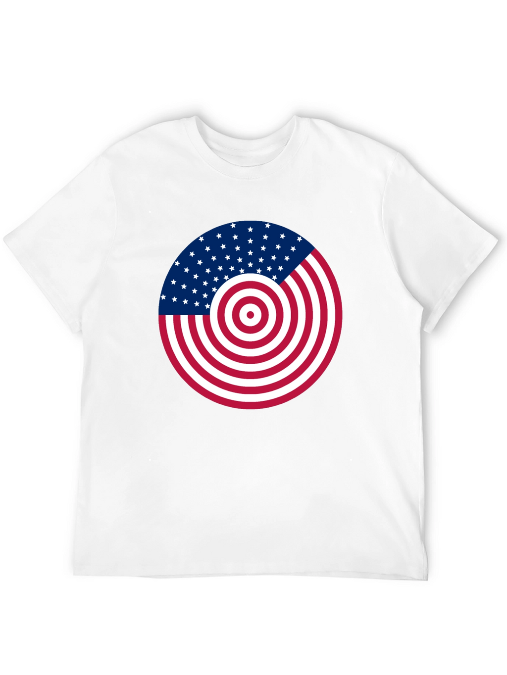 American Flag Target T-Shirt