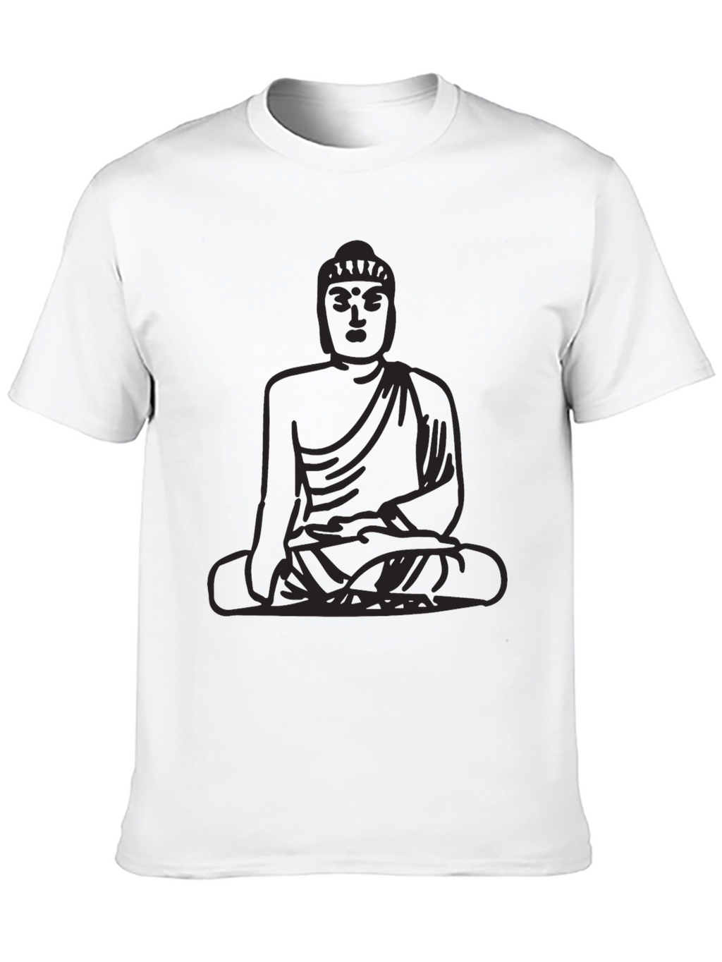 Buddha Graphic Tee - Classic Black