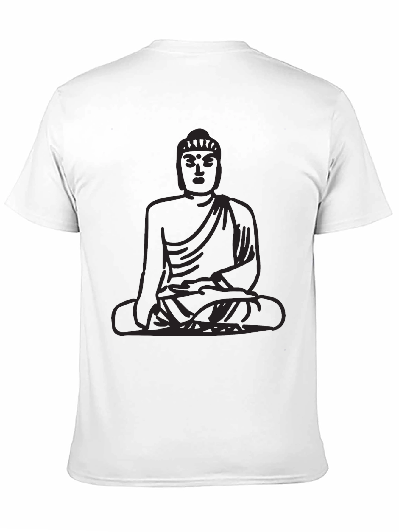 Buddha Graphic Tee - Classic Black