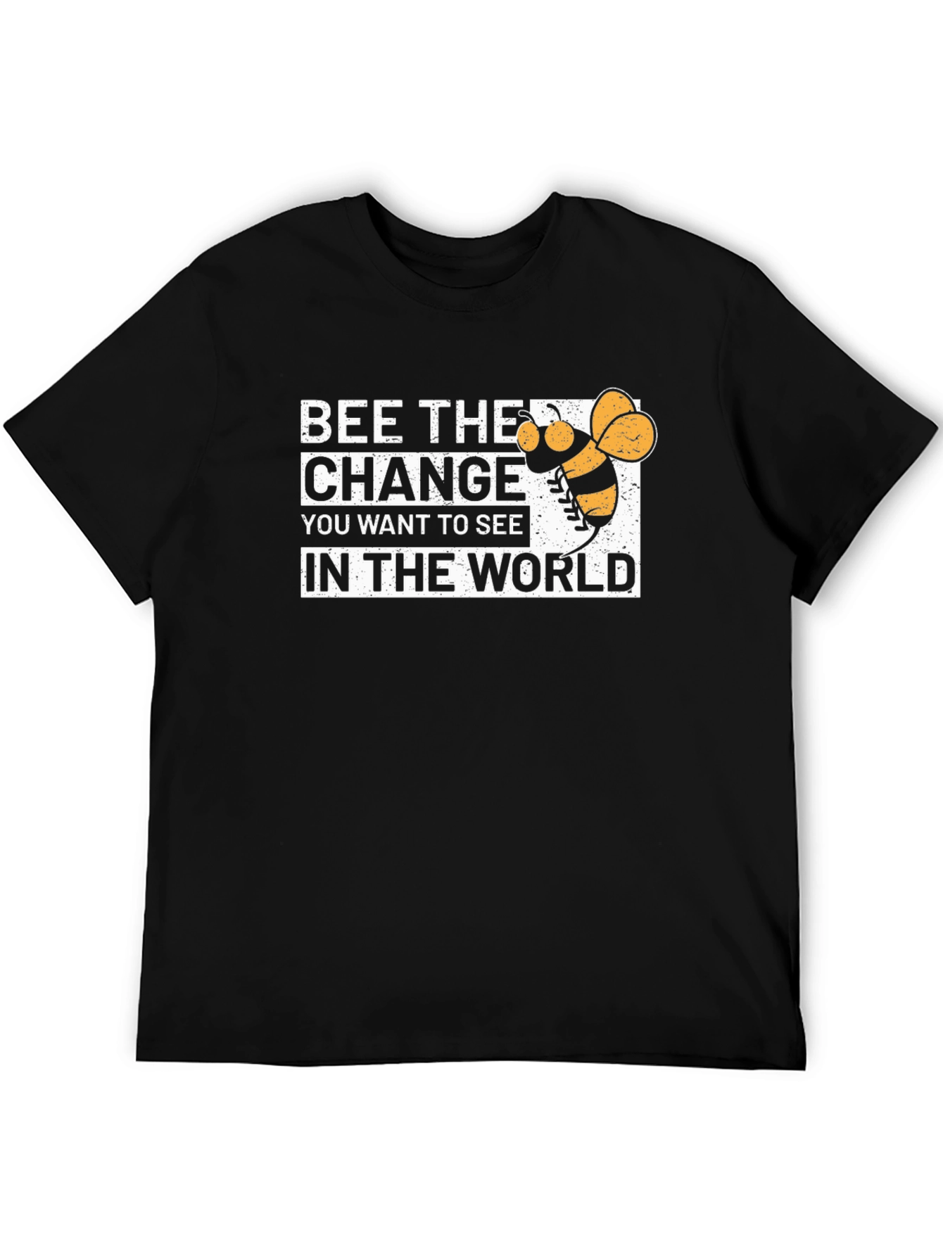Bee the Change Graphic Tee - Black T-Shirt