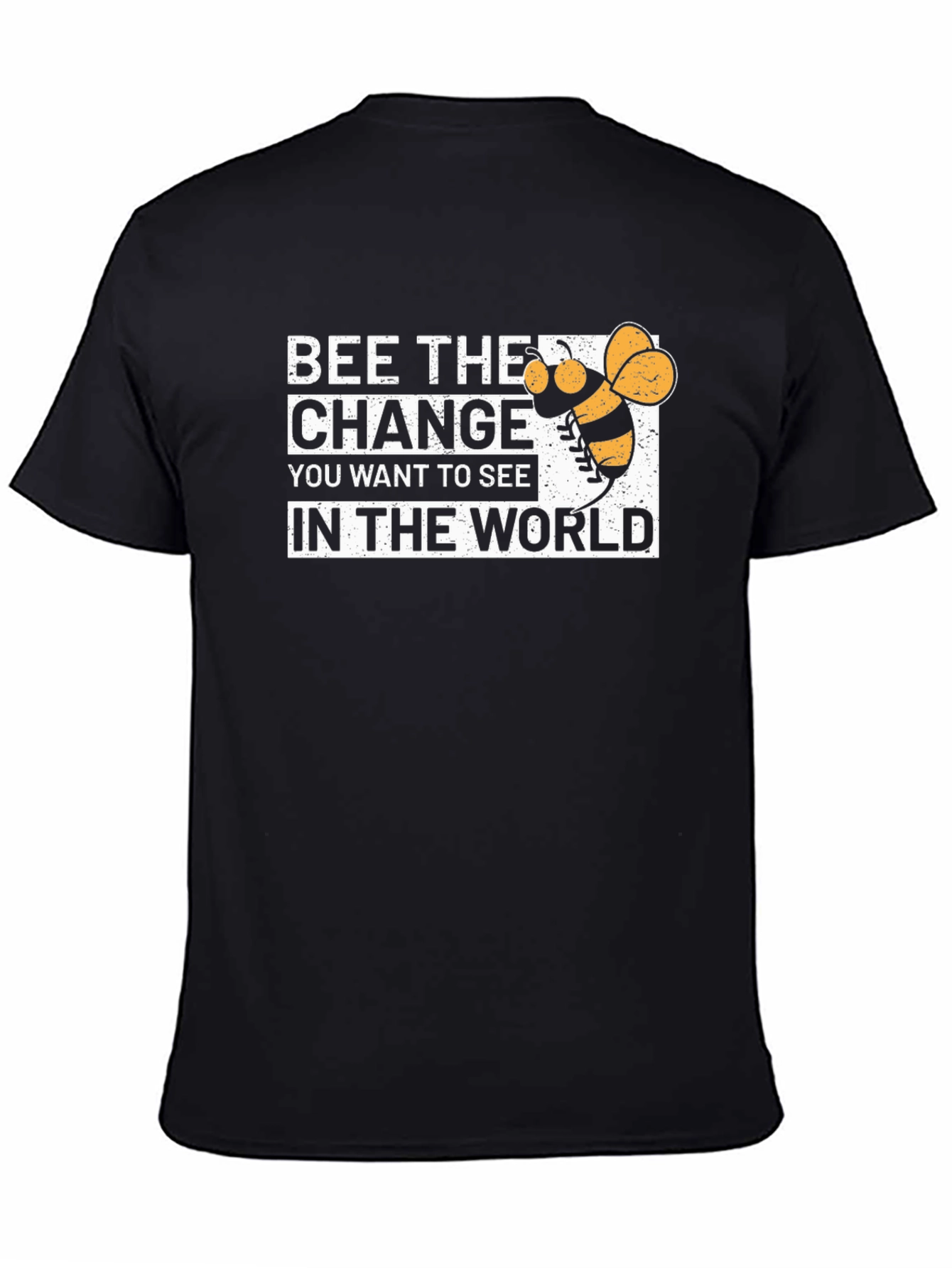 Bee the Change Graphic Tee - Black T-Shirt