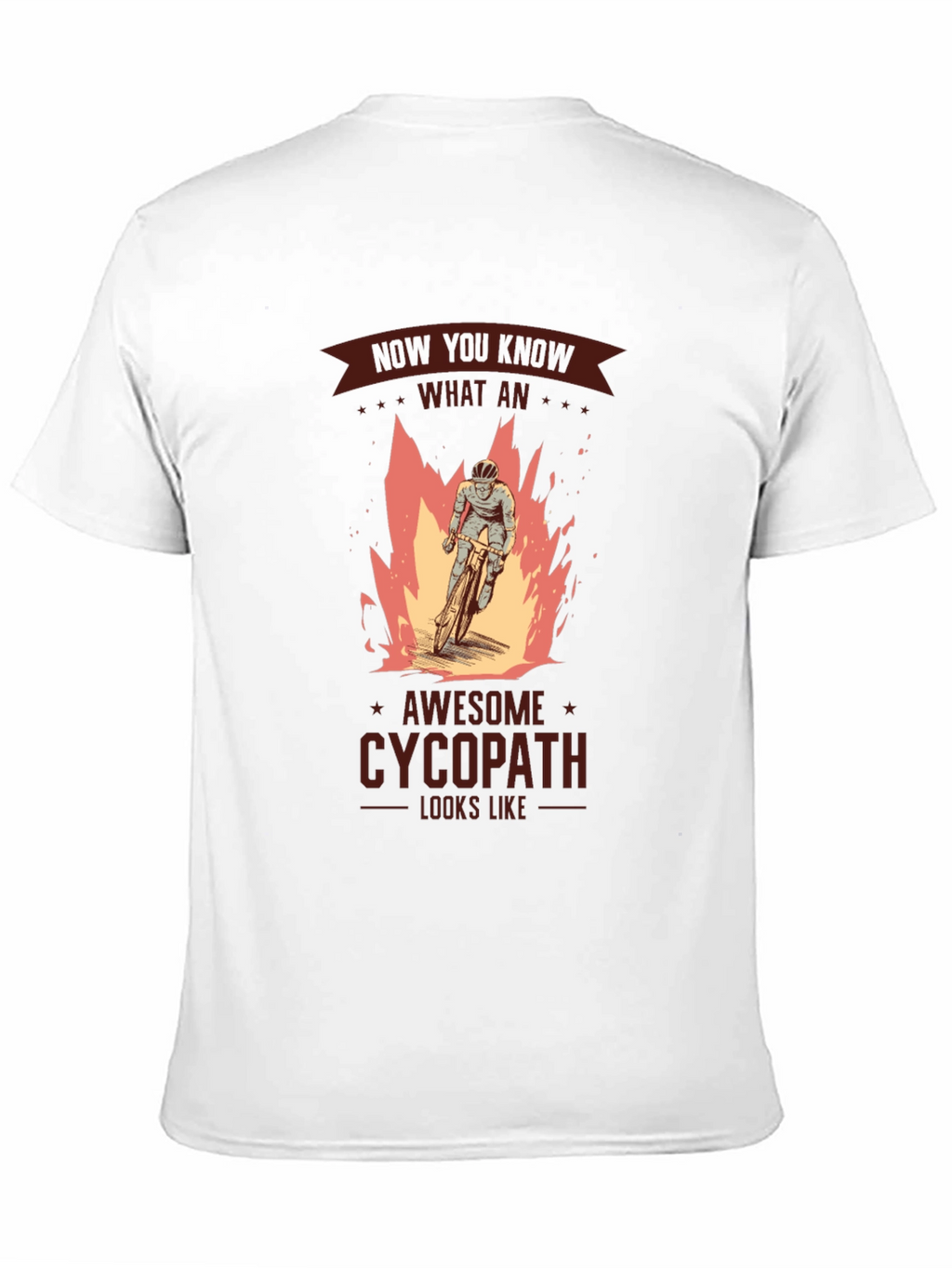 Awesome Cycopath T-Shirt - Biker Design