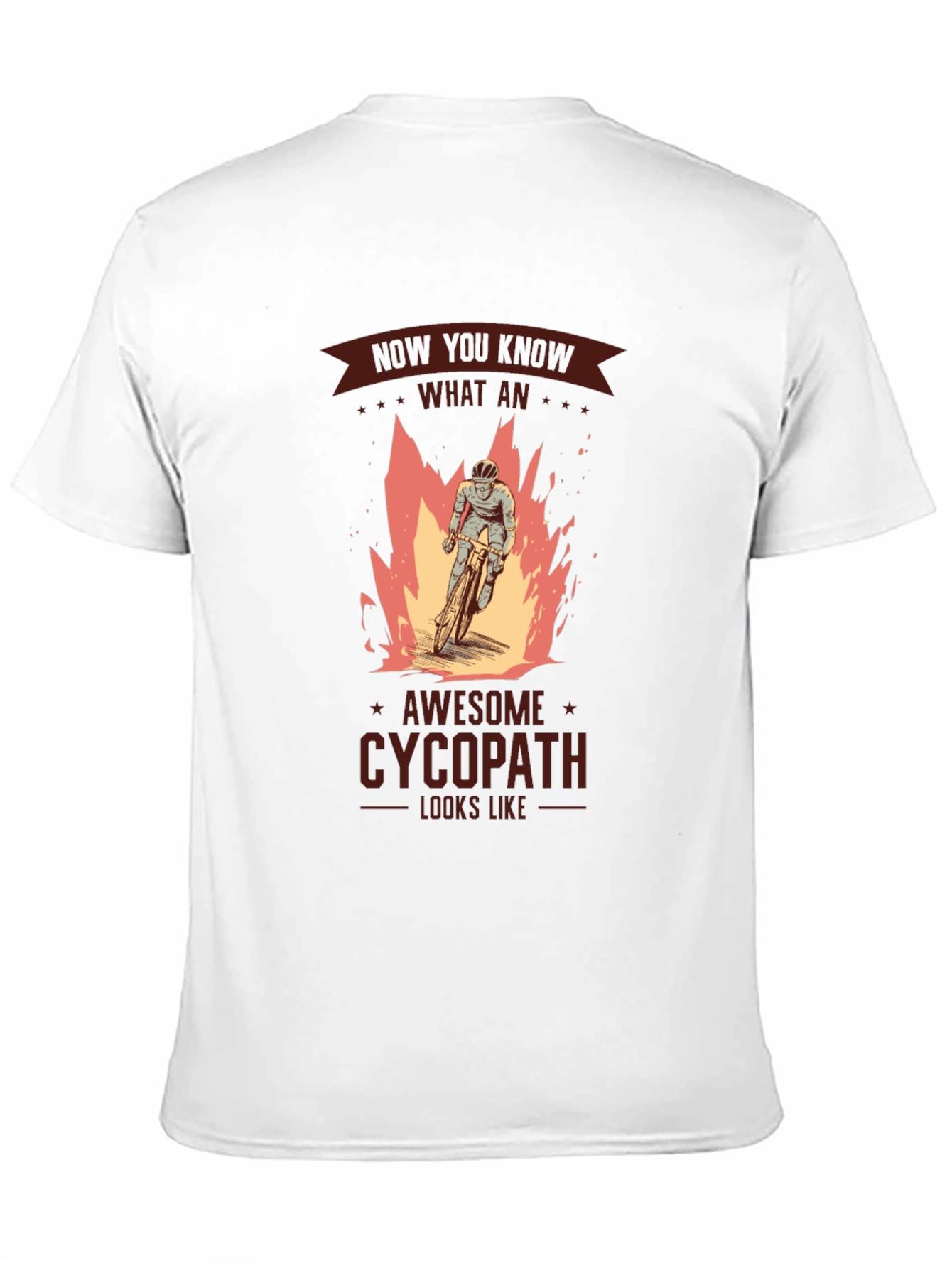 Awesome Cycopath T-Shirt - Biker Design