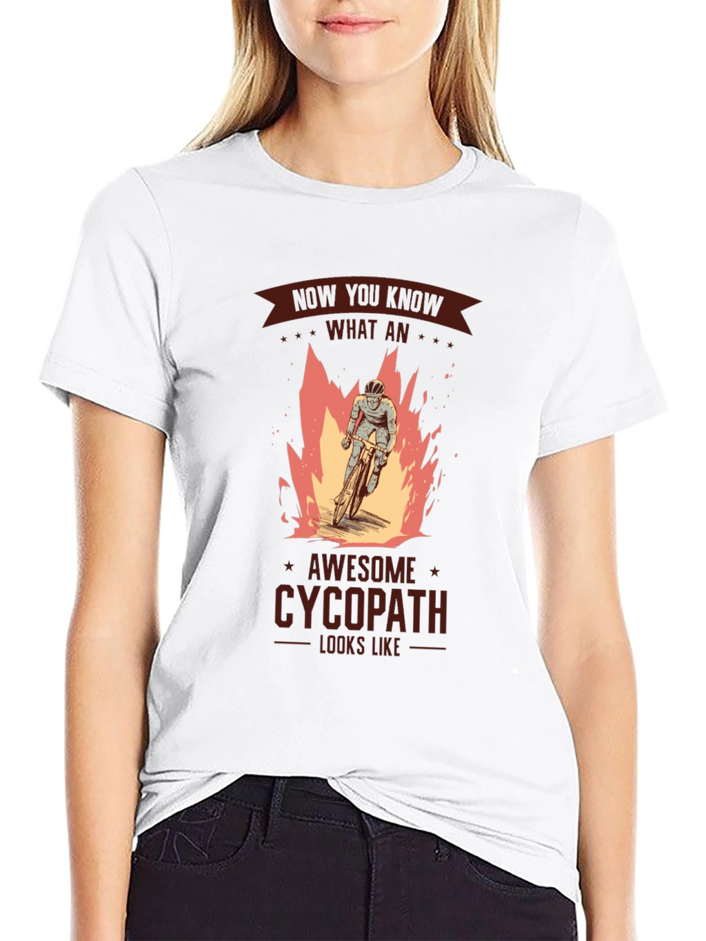 Awesome Cycopath T-Shirt - Biker Design