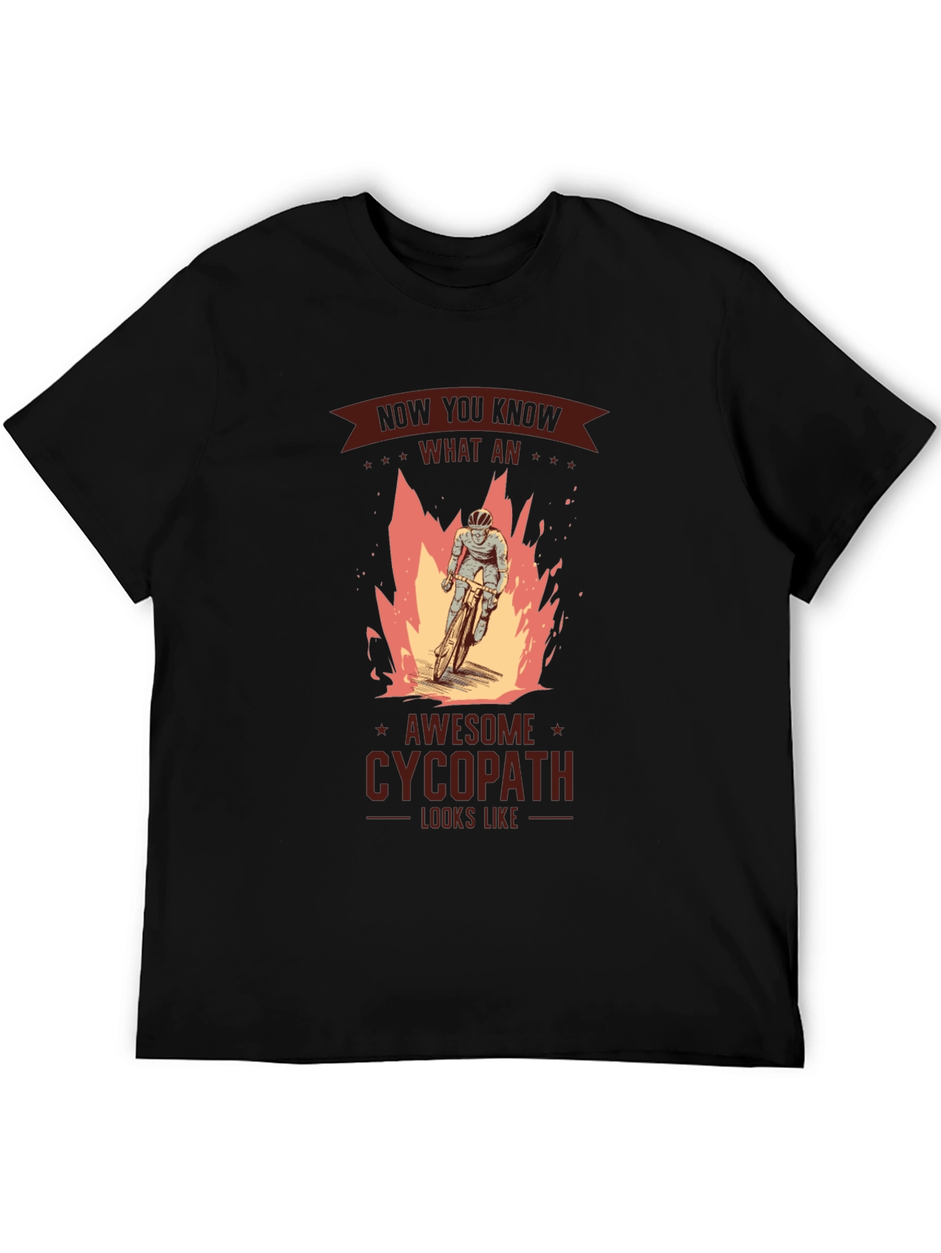 Awesome Cycopath T-Shirt - Biker Design