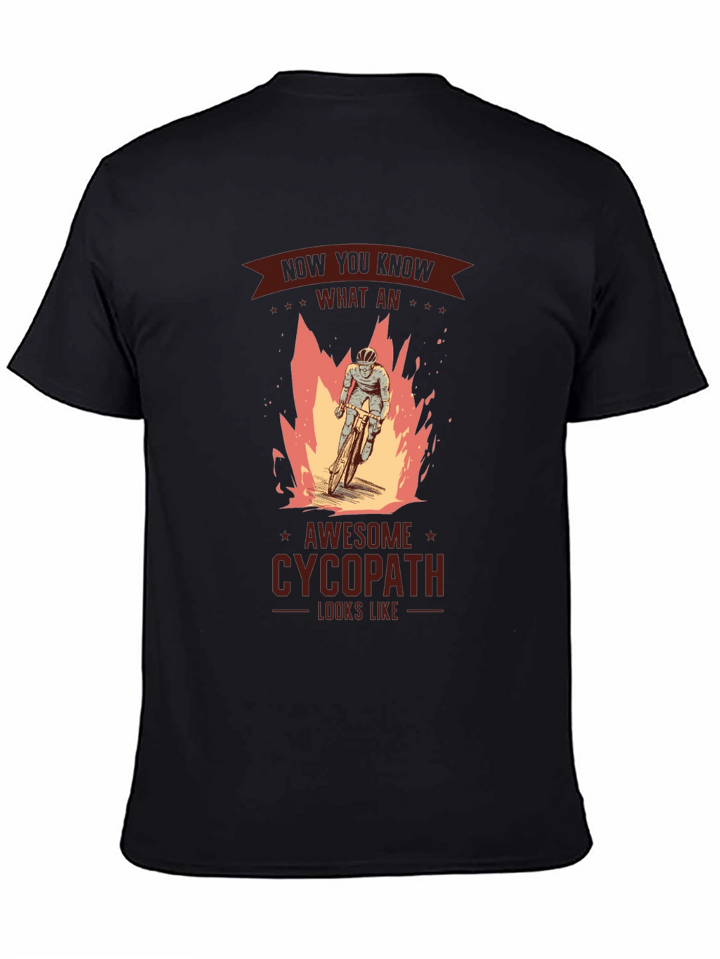 Awesome Cycopath T-Shirt - Biker Design
