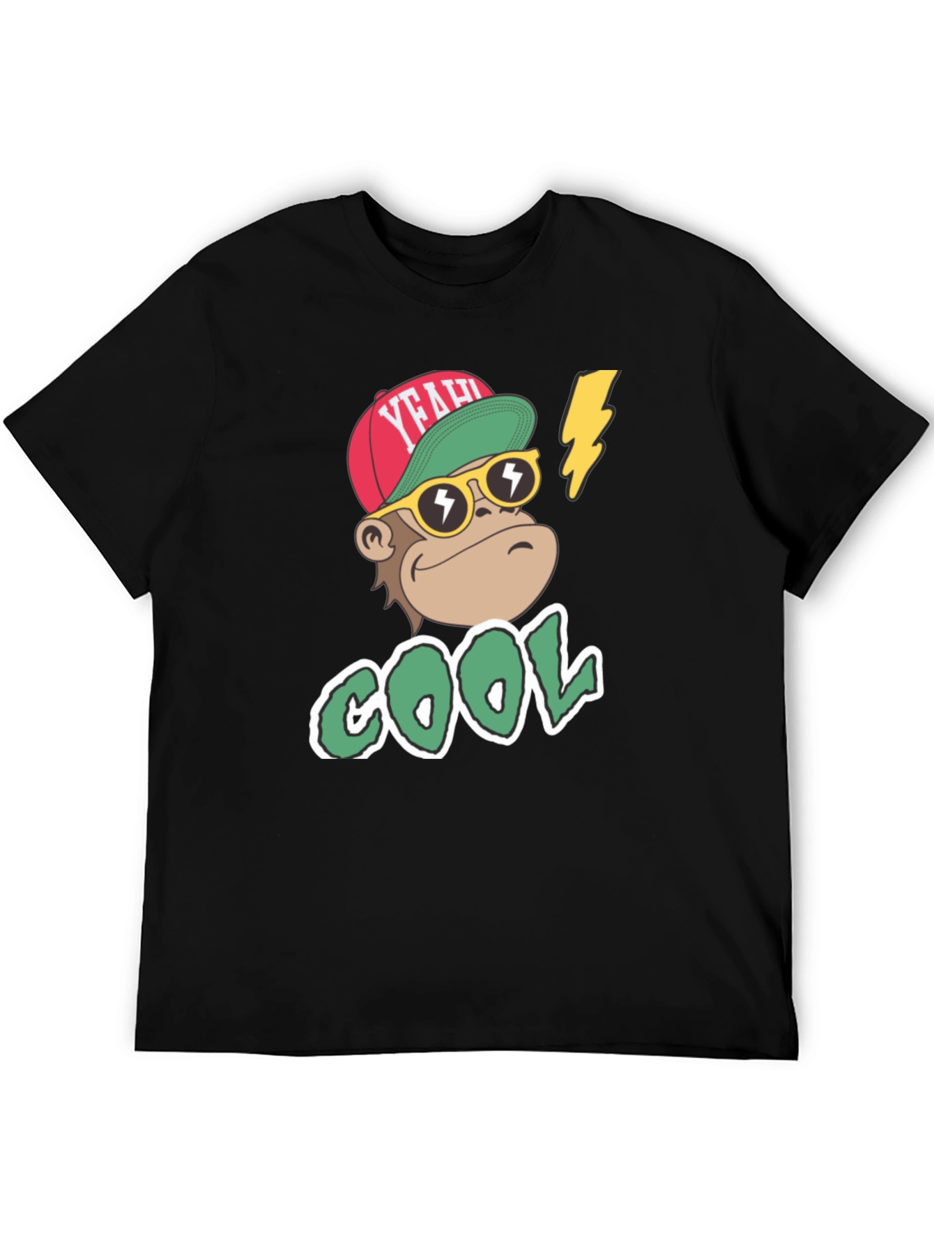 Cool Monkey Graphic T-Shirt - Trendy Streetwear
