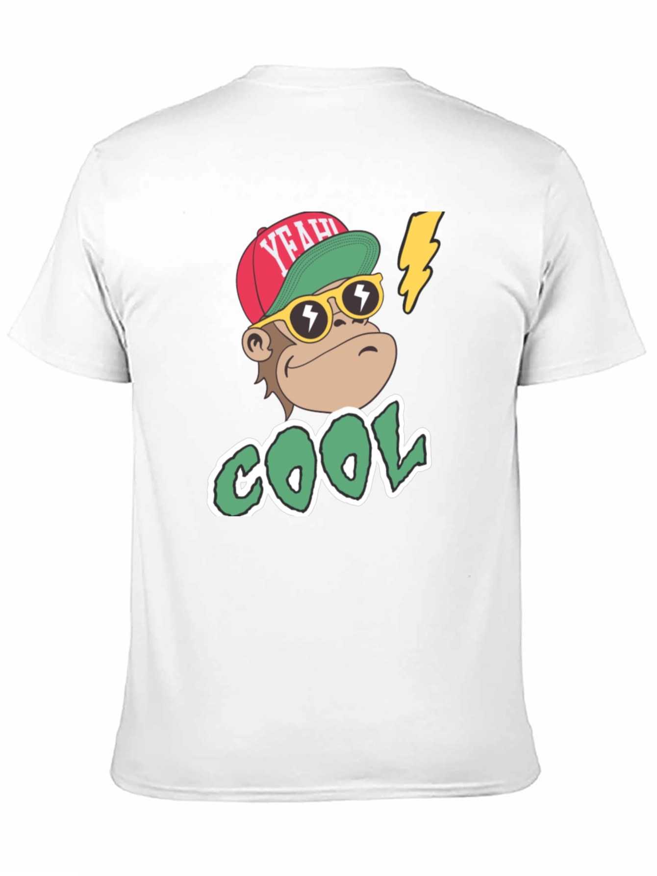 Cool Monkey Graphic T-Shirt - Trendy Streetwear
