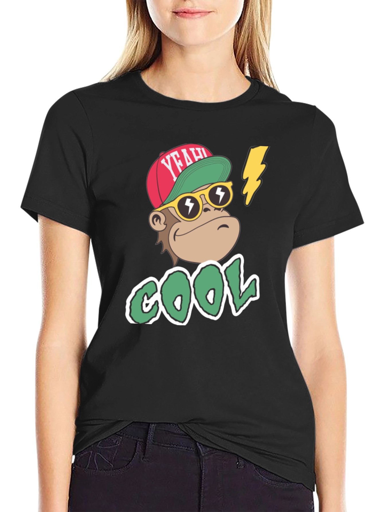 Cool Monkey Graphic T-Shirt - Trendy Streetwear