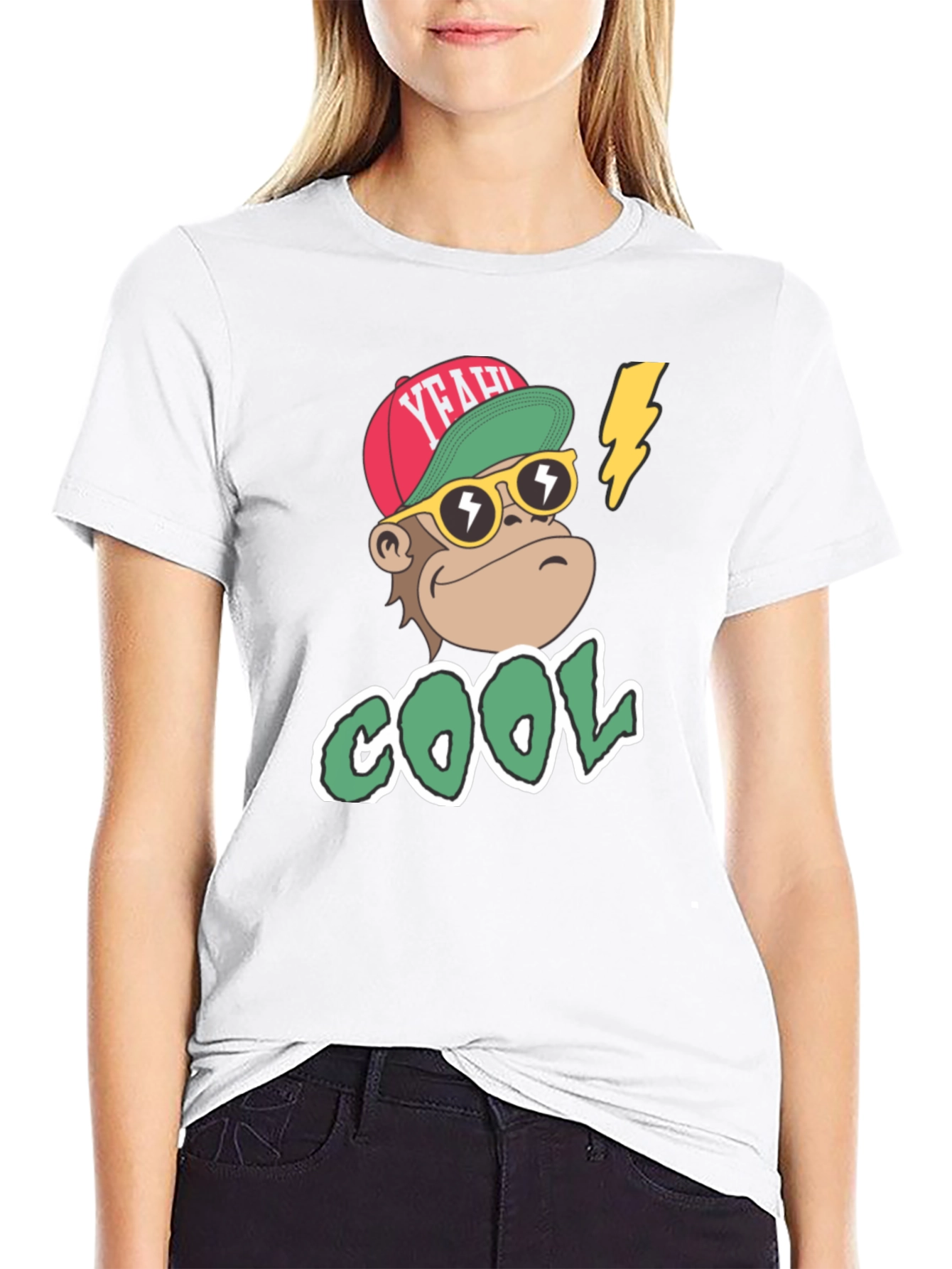 Cool Monkey Graphic T-Shirt - Trendy Streetwear