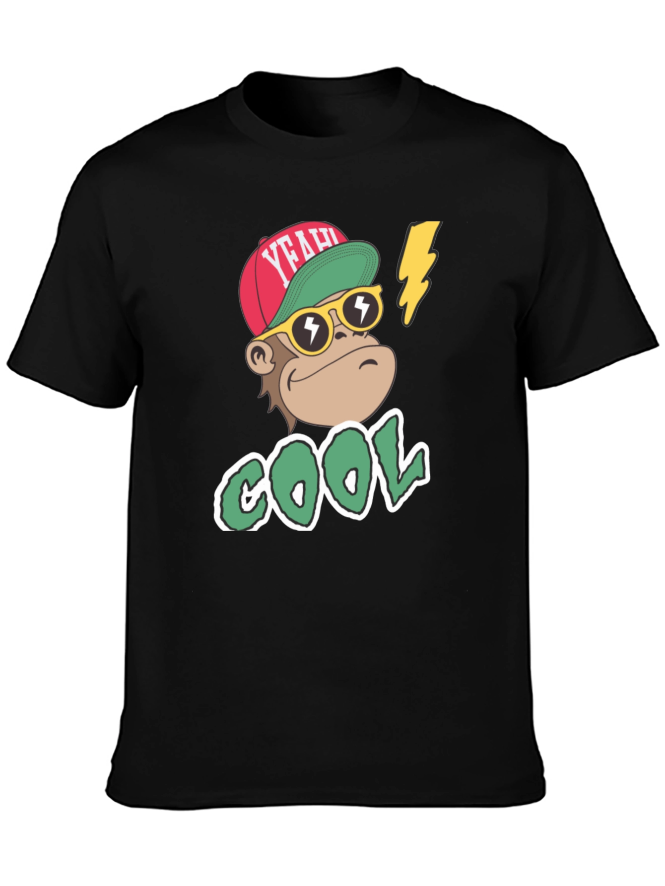 Cool Monkey Graphic T-Shirt - Trendy Streetwear