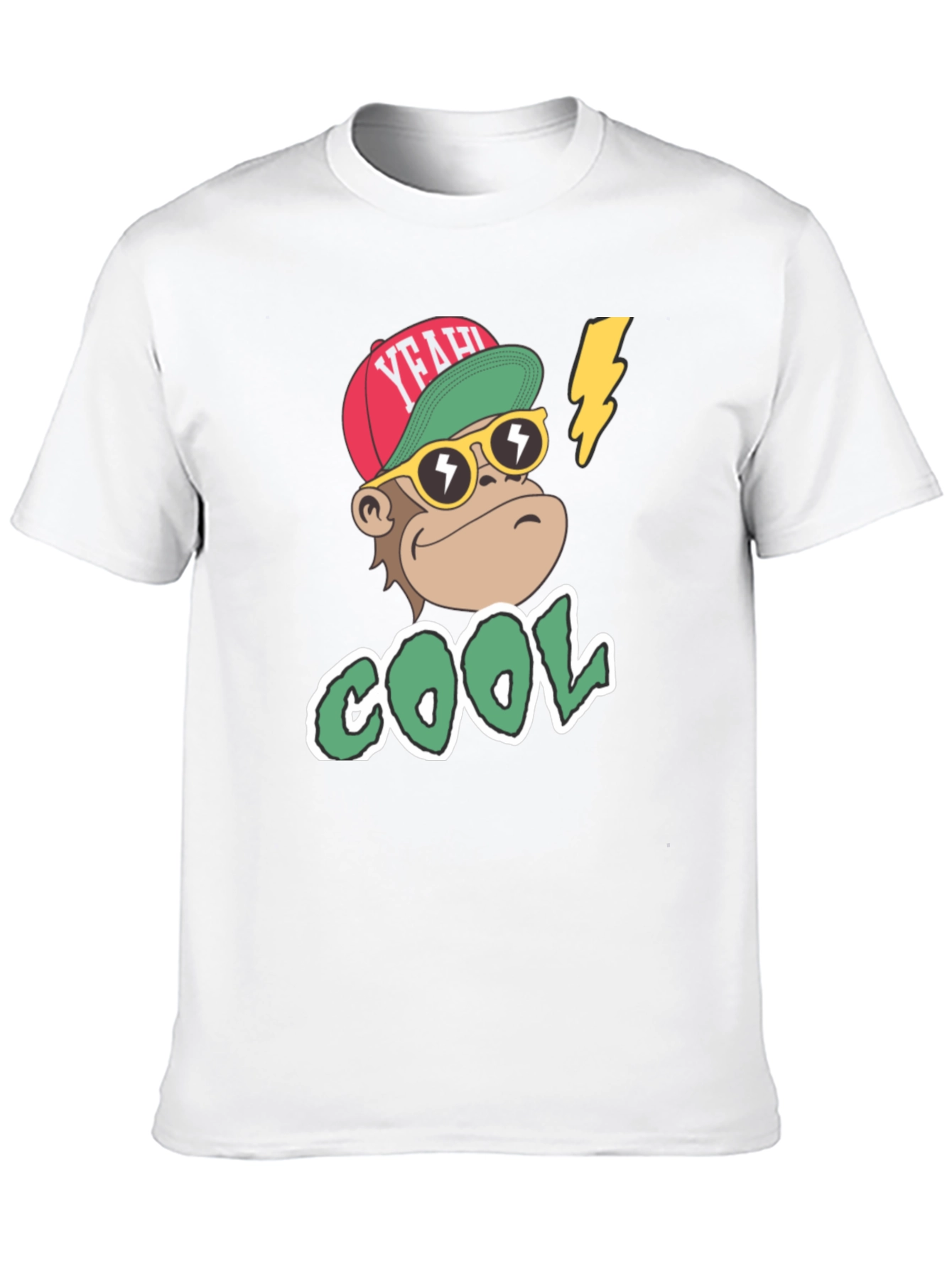 Cool Monkey Graphic T-Shirt - Trendy Streetwear