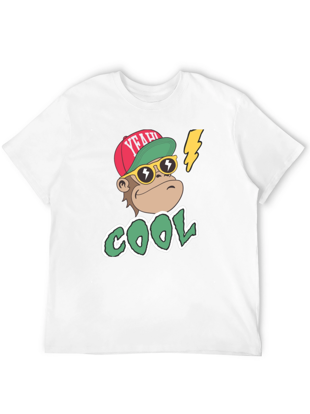 Cool Monkey Graphic T-Shirt - Trendy Streetwear