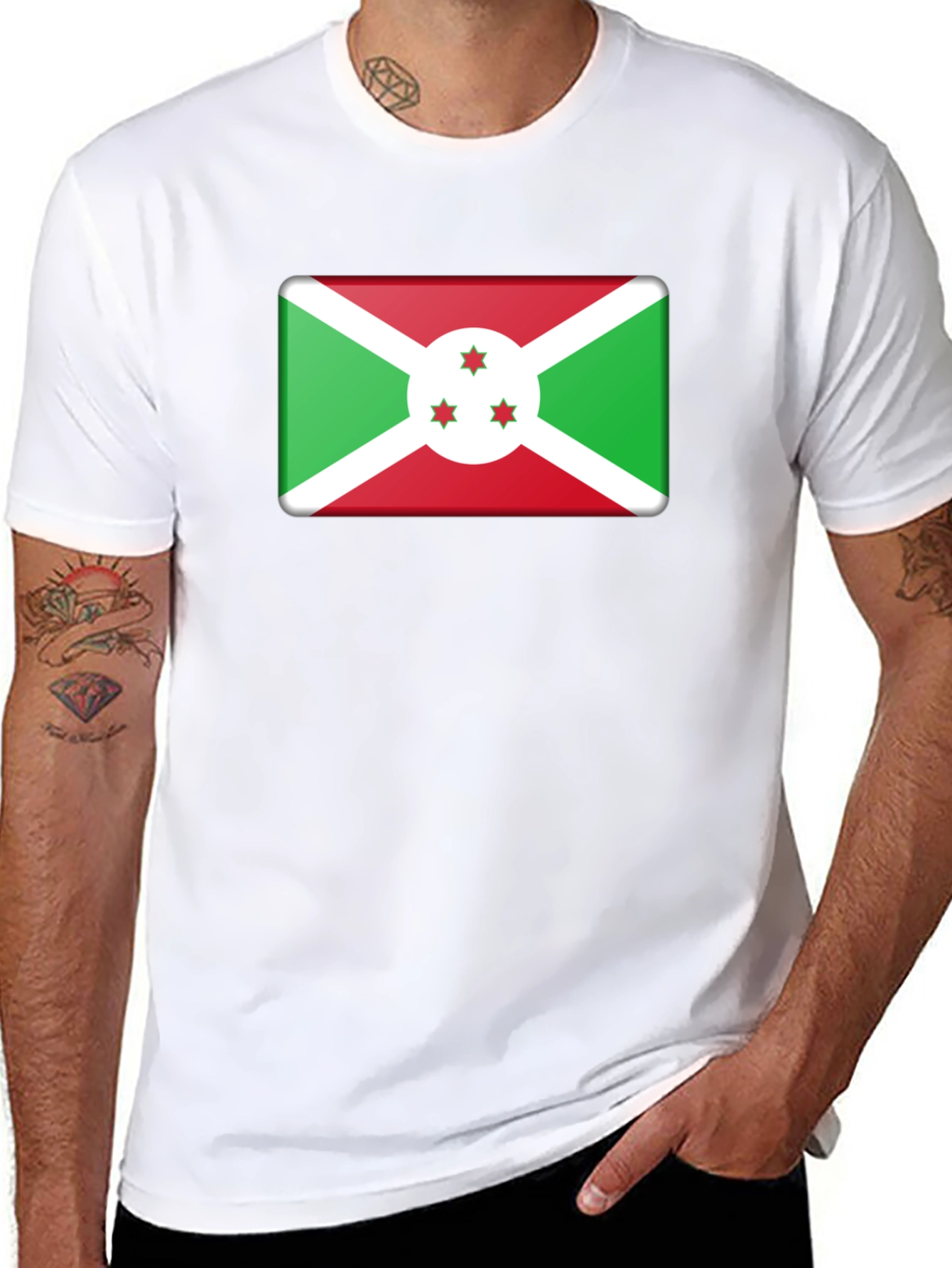 Burundi Flag T-Shirt - Show Your Pride