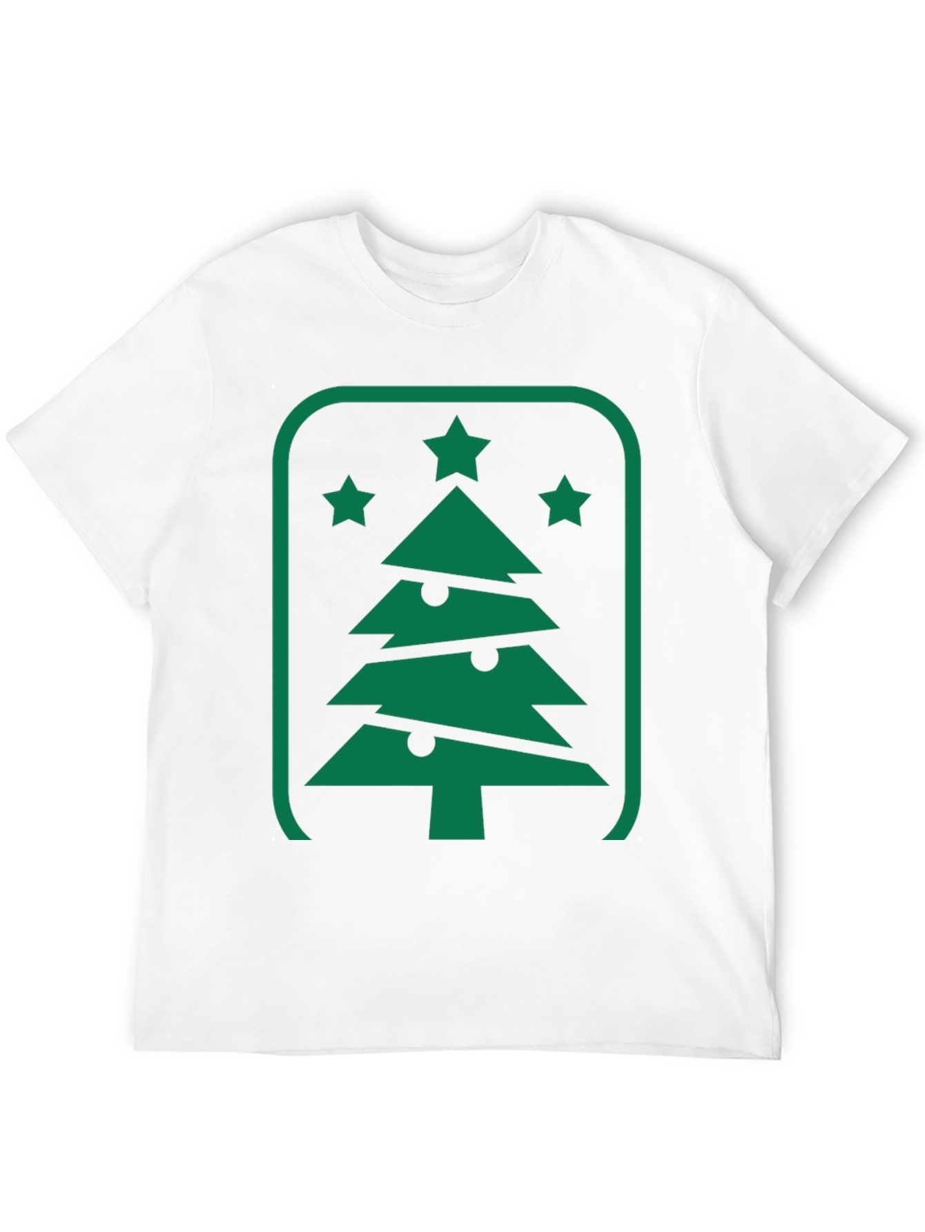 Christmas Tree Graphic Tee - Holiday Style