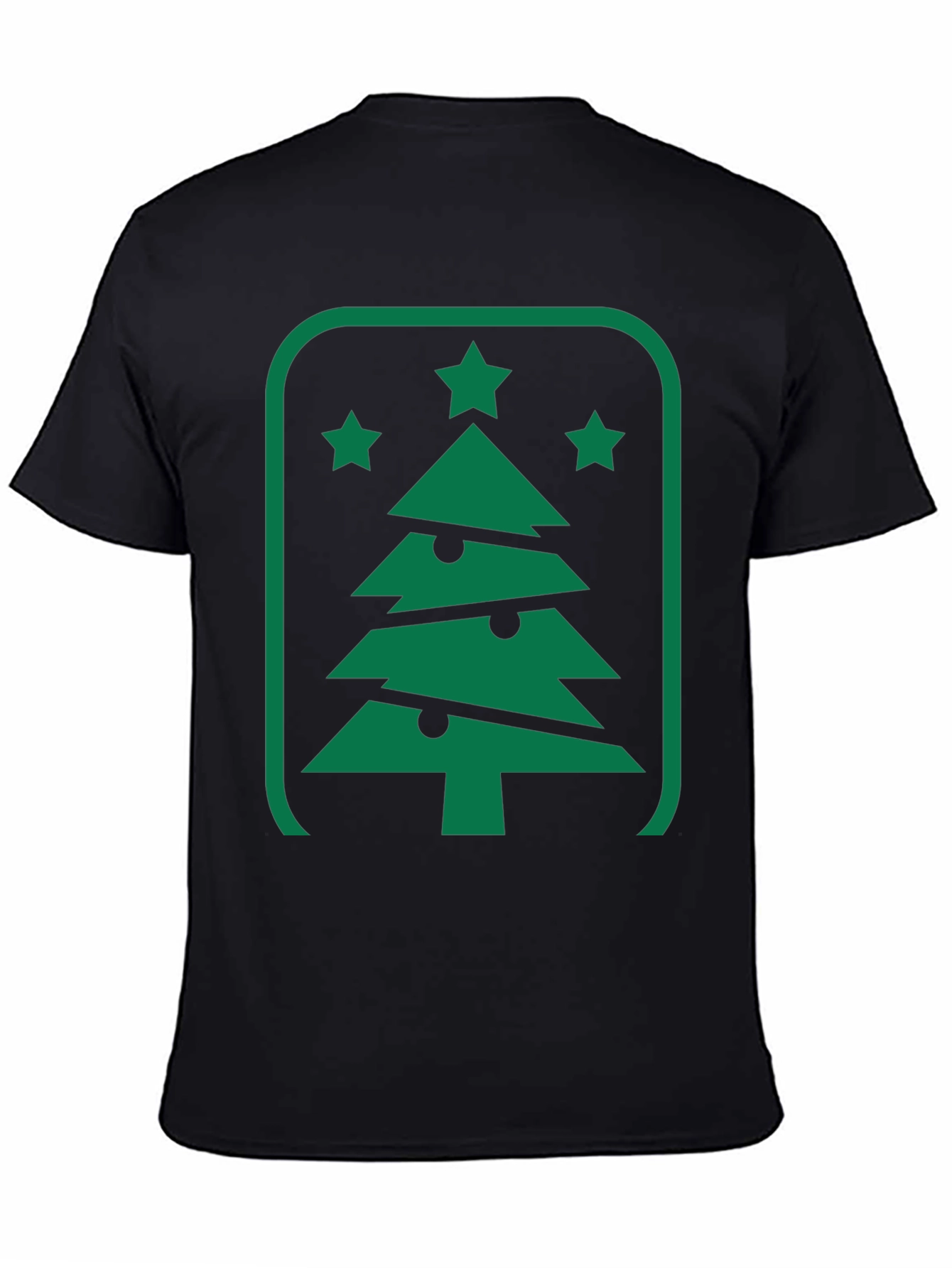 Christmas Tree Graphic Tee - Holiday Style