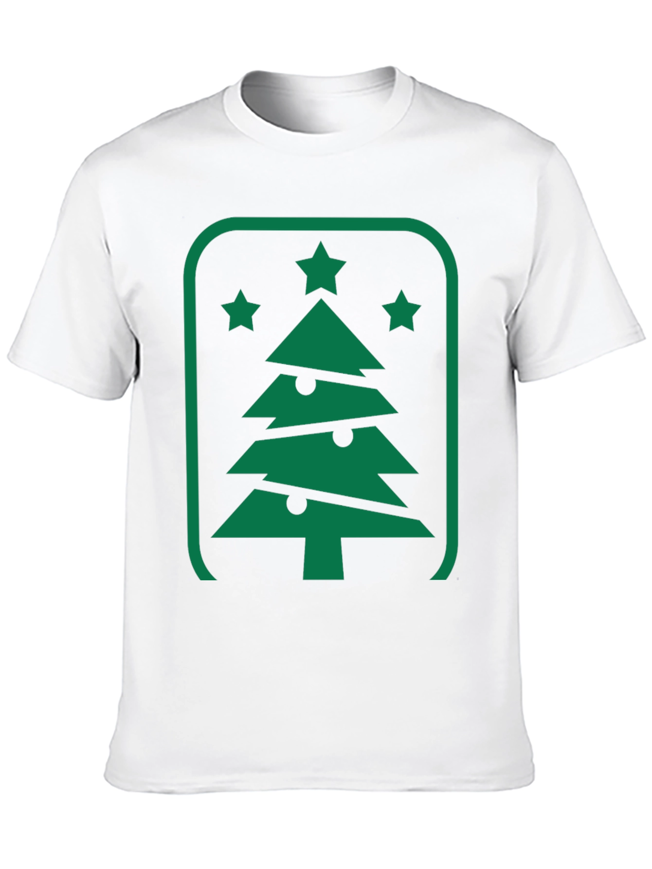 Christmas Tree Graphic Tee - Holiday Style