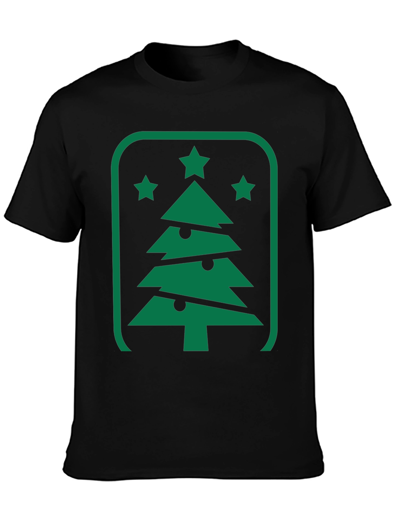 Christmas Tree Graphic Tee - Holiday Style