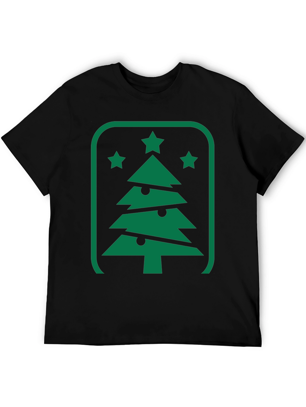 Christmas Tree Graphic Tee - Holiday Style