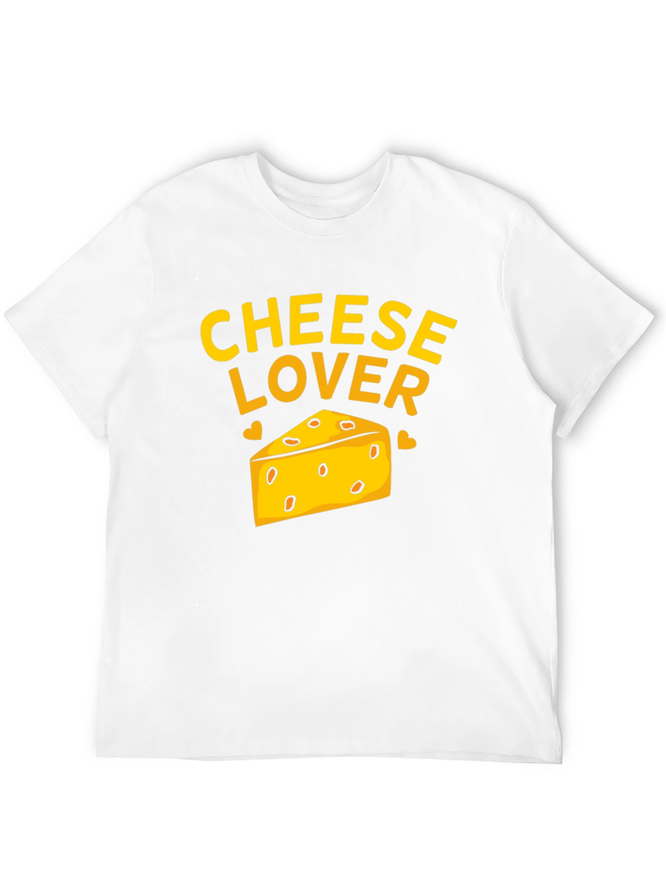 Cheese Lover T-Shirt - Black Graphic Tee