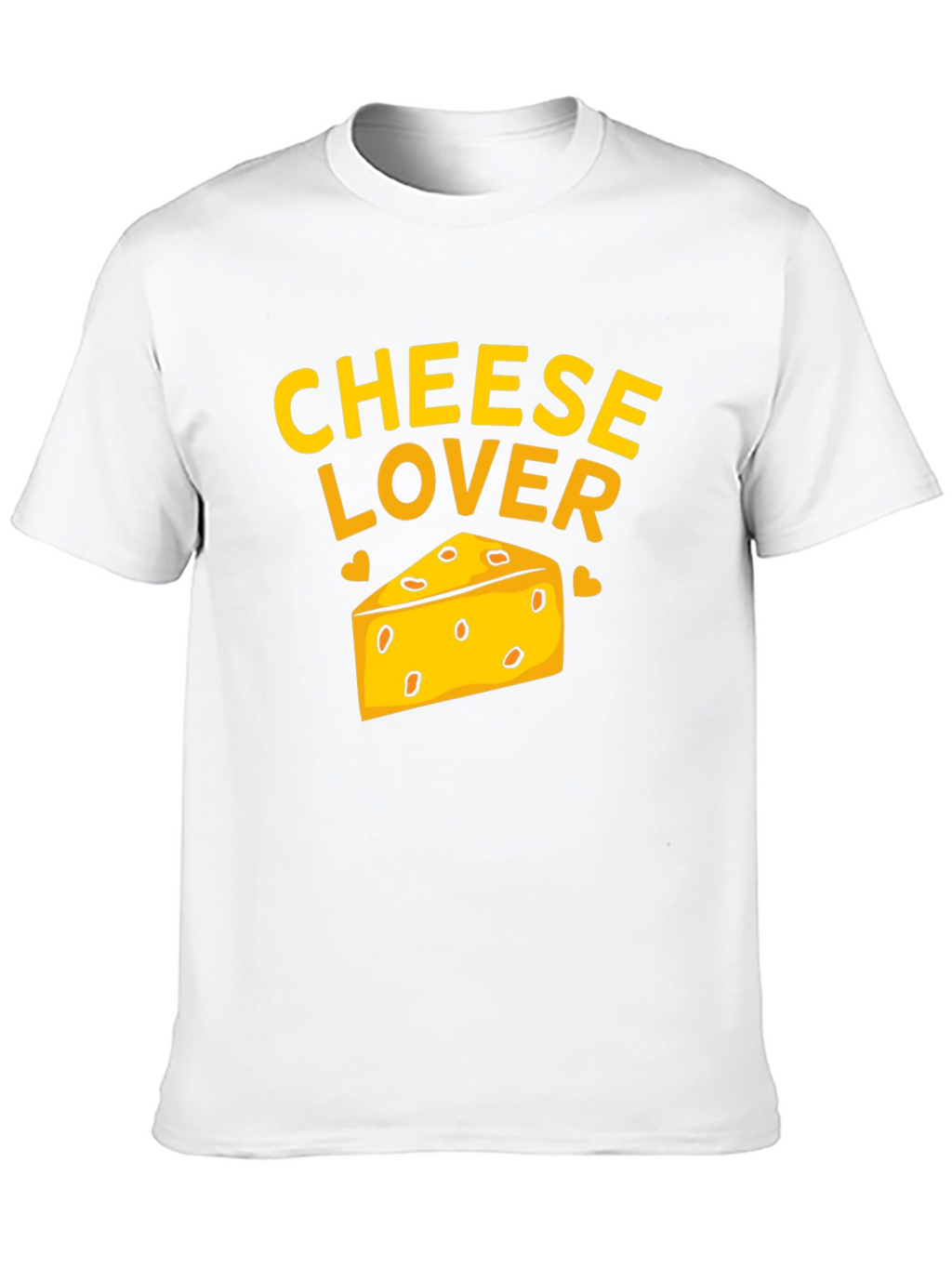 Cheese Lover T-Shirt - Black Graphic Tee