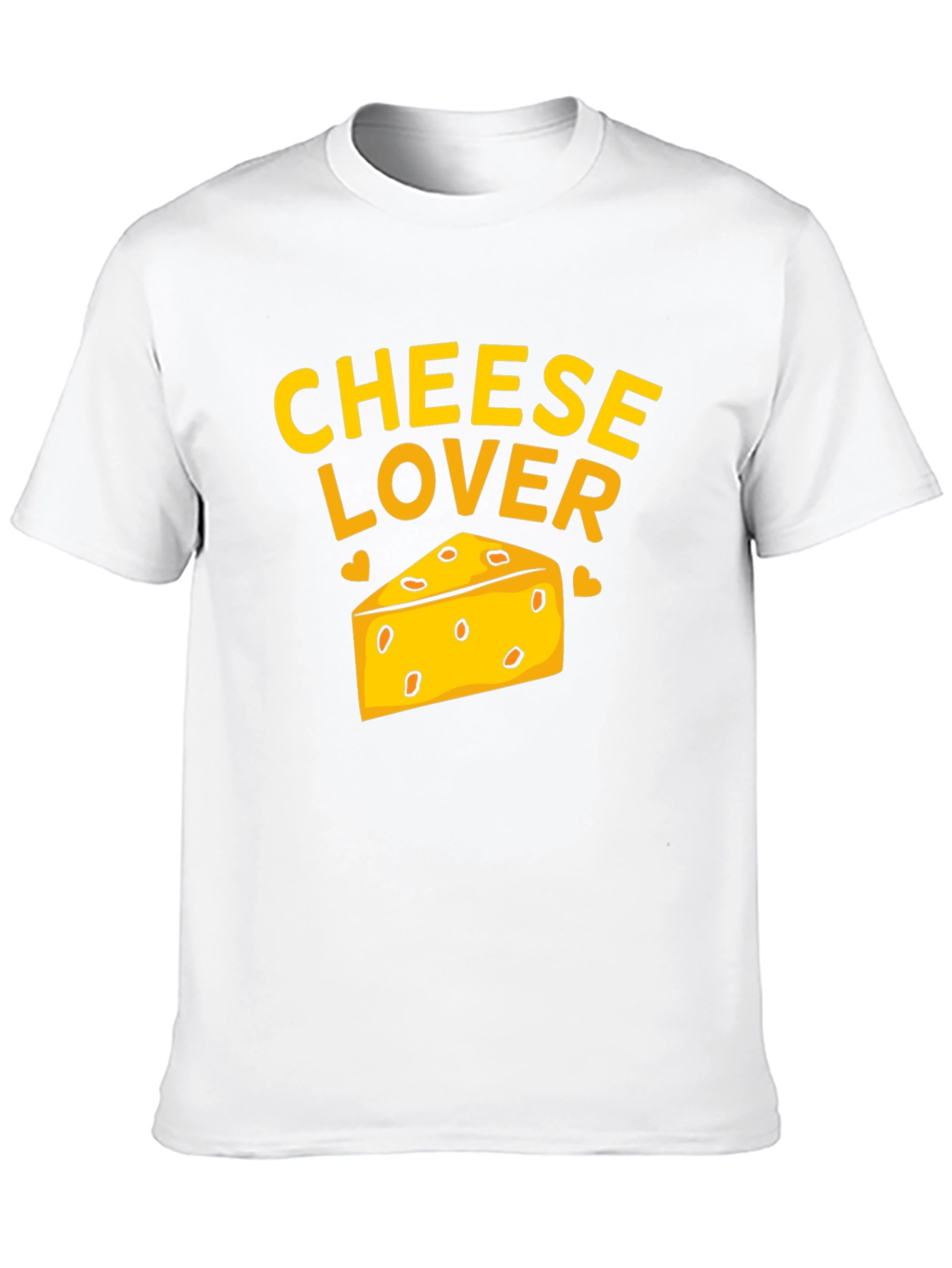 Cheese Lover T-Shirt - Black Graphic Tee