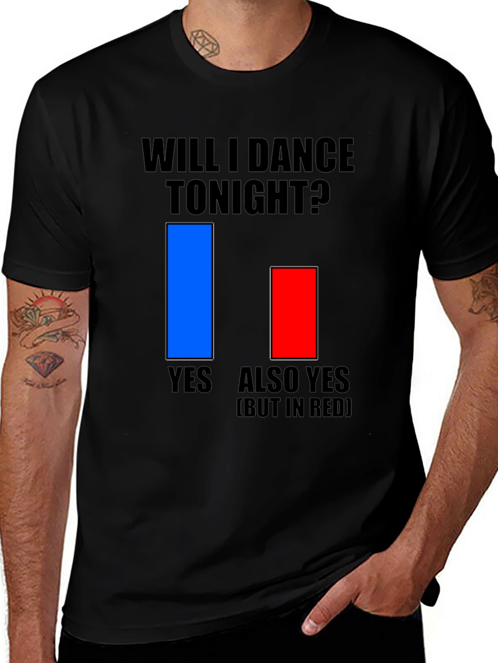 Will I Dance Tonight? Graphic T-Shirt