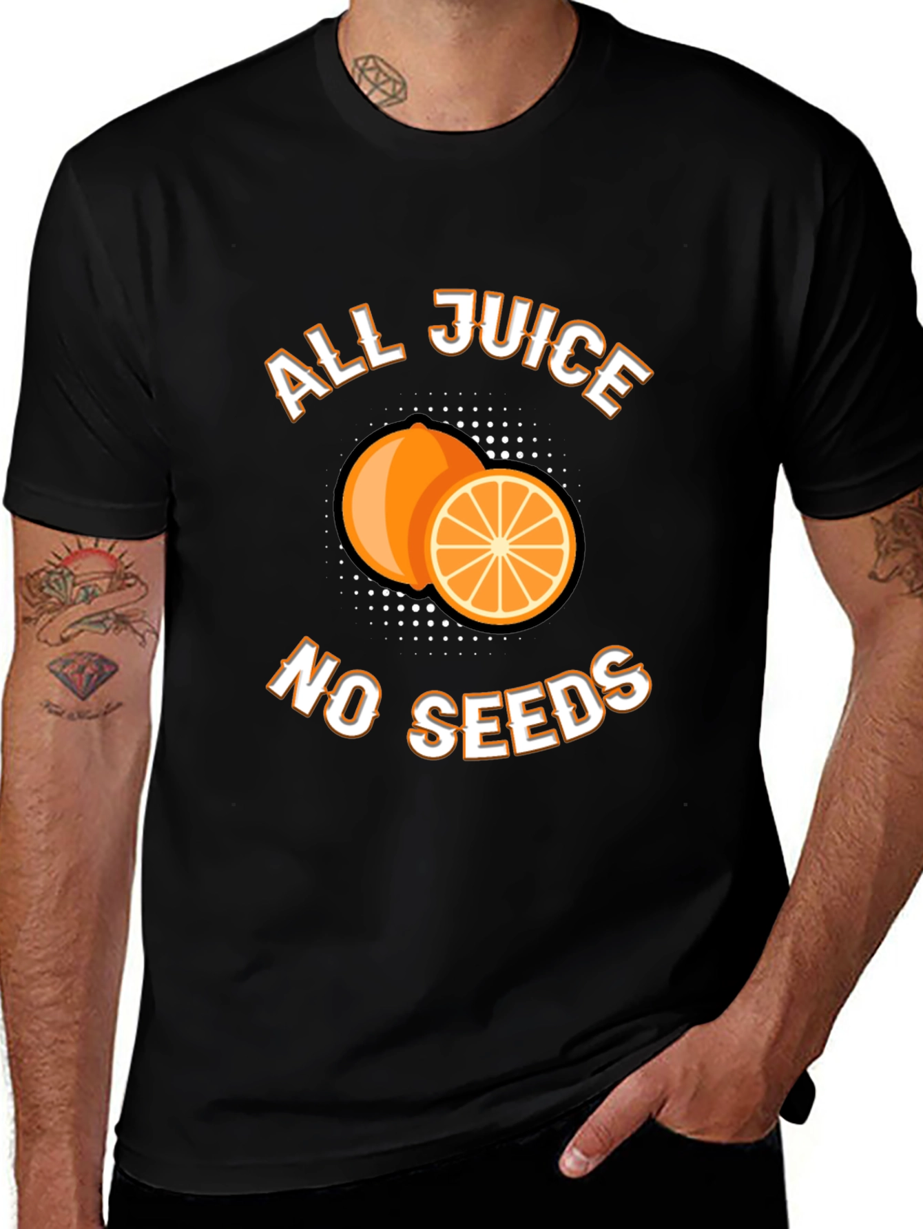 All Juice No Seeds Graphic Tee