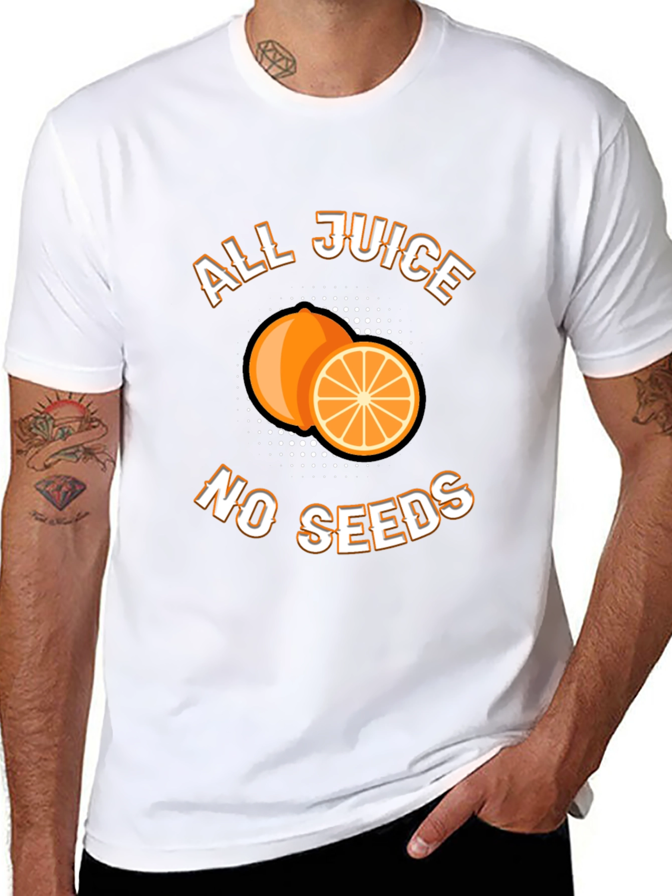 All Juice No Seeds Graphic Tee