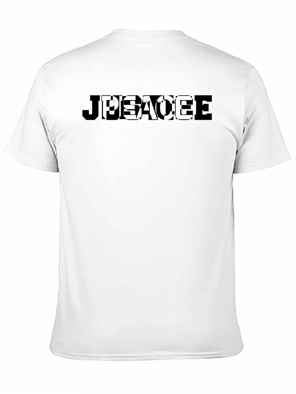 JEEBACEE Black Graphic T-Shirt