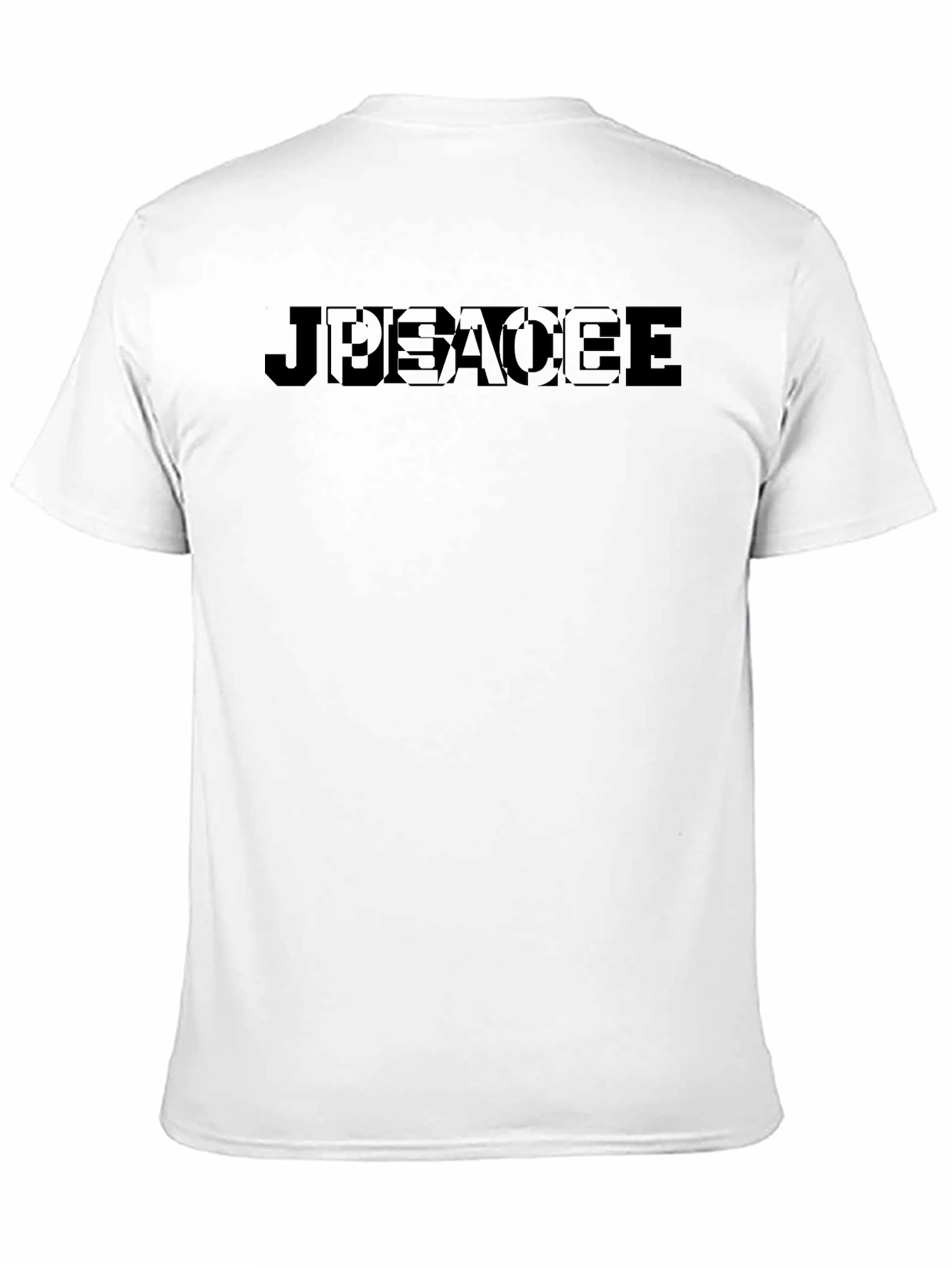 JEEBACEE Black Graphic T-Shirt