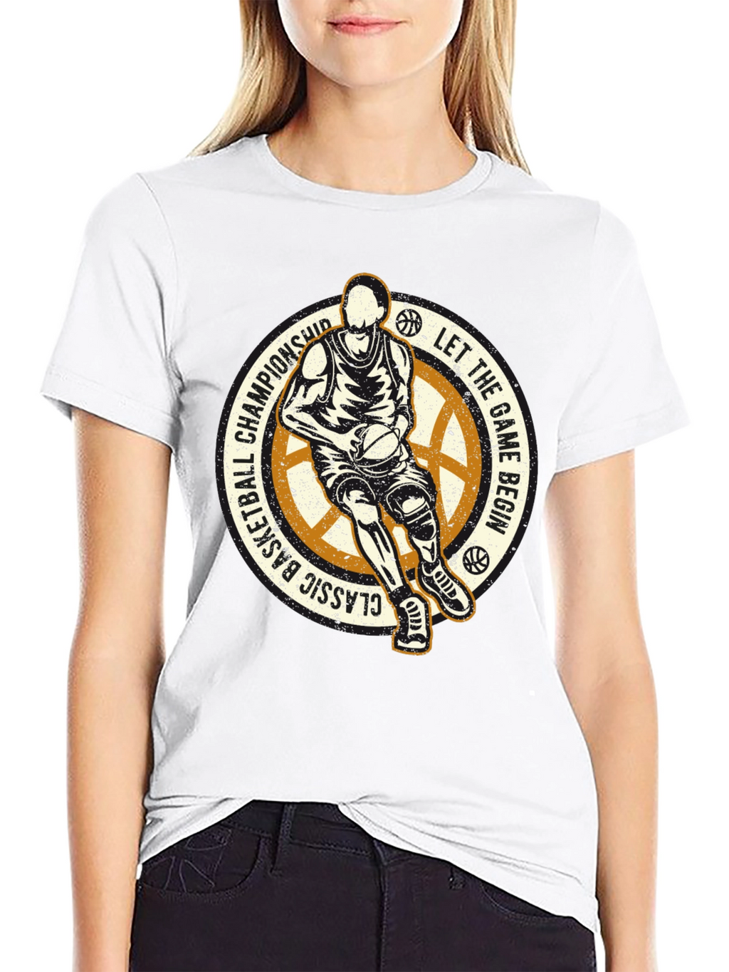 Classic Basketball Championship Graphic Tee