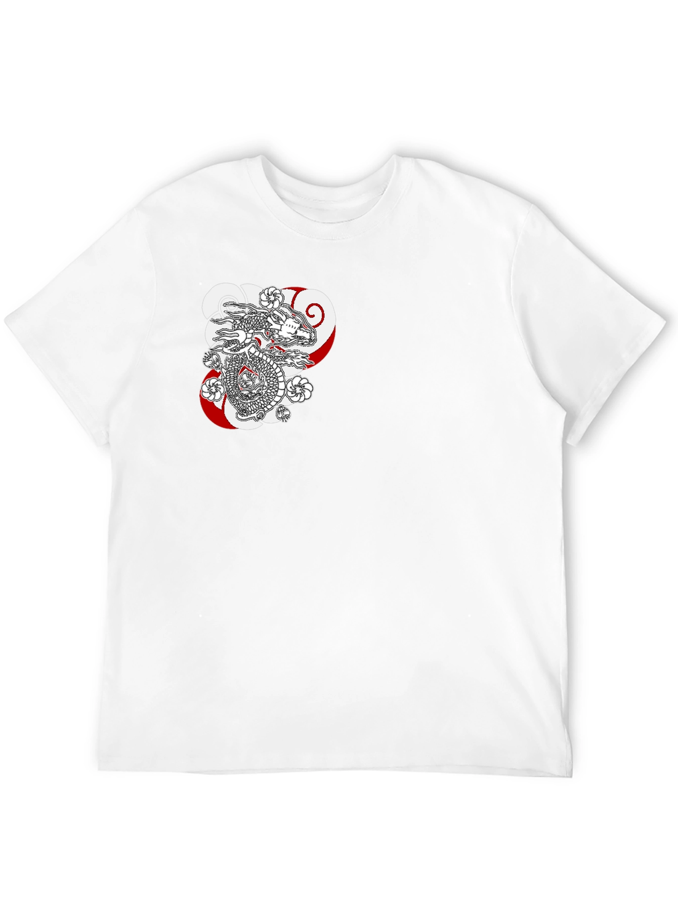 Dragon Graphic Black T-Shirt - Stylish Casual Wear