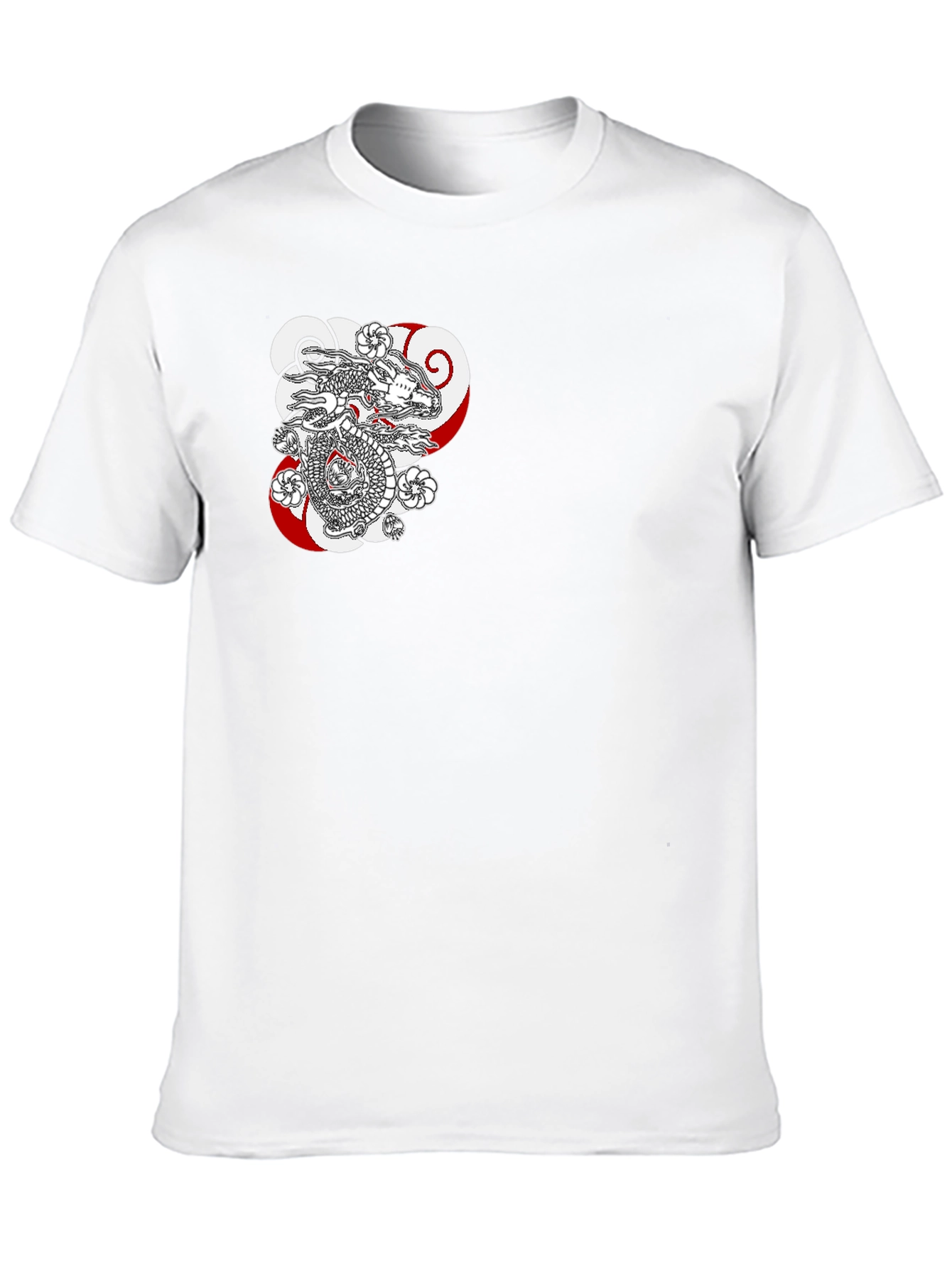 Dragon Graphic Black T-Shirt - Stylish Casual Wear