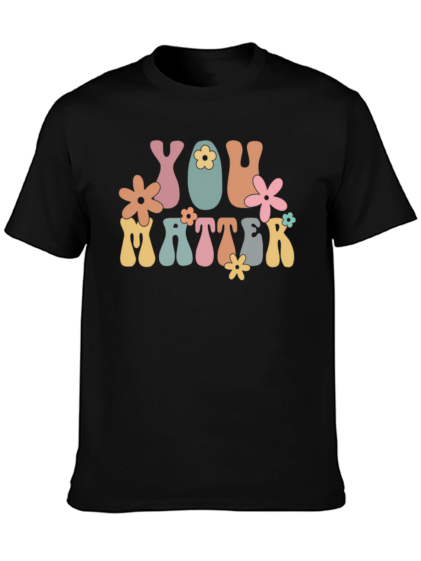 You Matter Graphic T-Shirt - Black