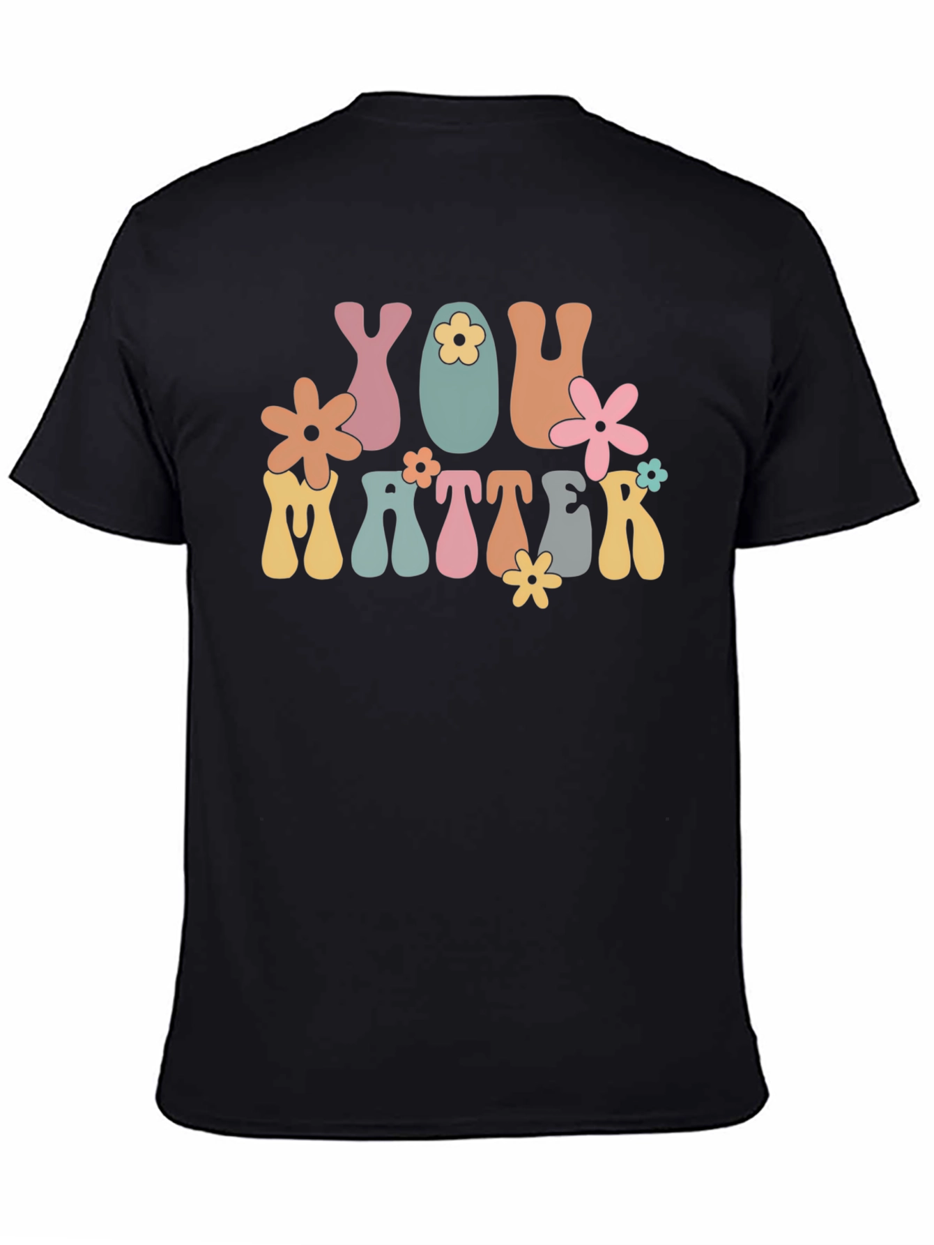 You Matter Graphic T-Shirt - Black