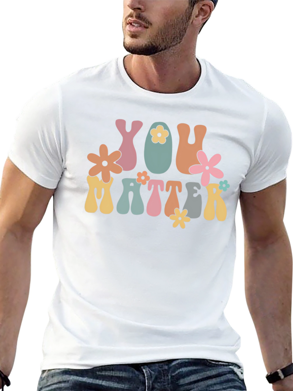 You Matter Graphic T-Shirt - Black
