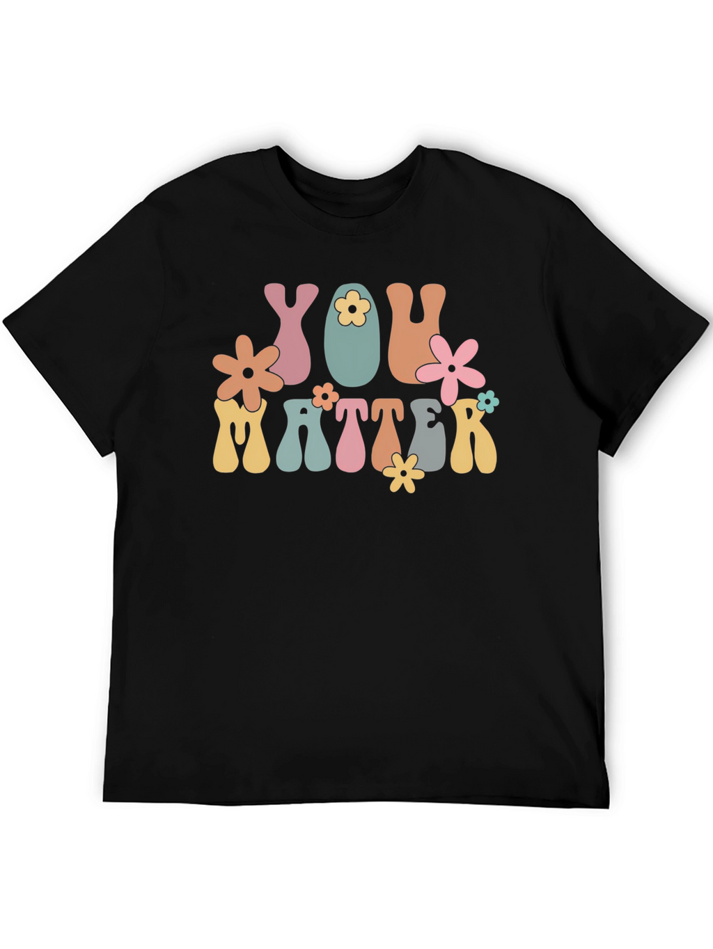 You Matter Graphic T-Shirt - Black