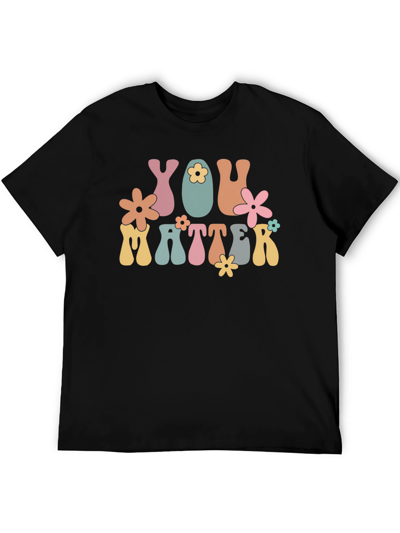 You Matter Graphic T-Shirt - Black
