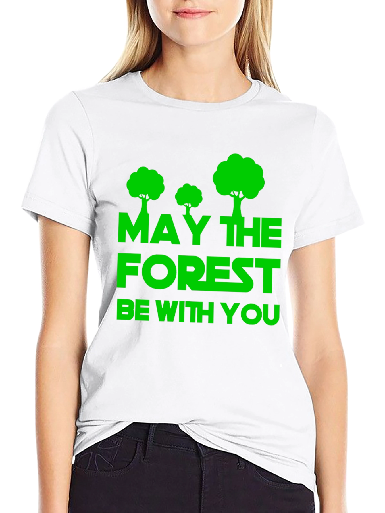 May the Forest Be With You Graphic Tee